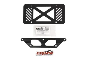 2021  Ford Bronco Grimm Offroad Steel Front Bumper License Plate Mount