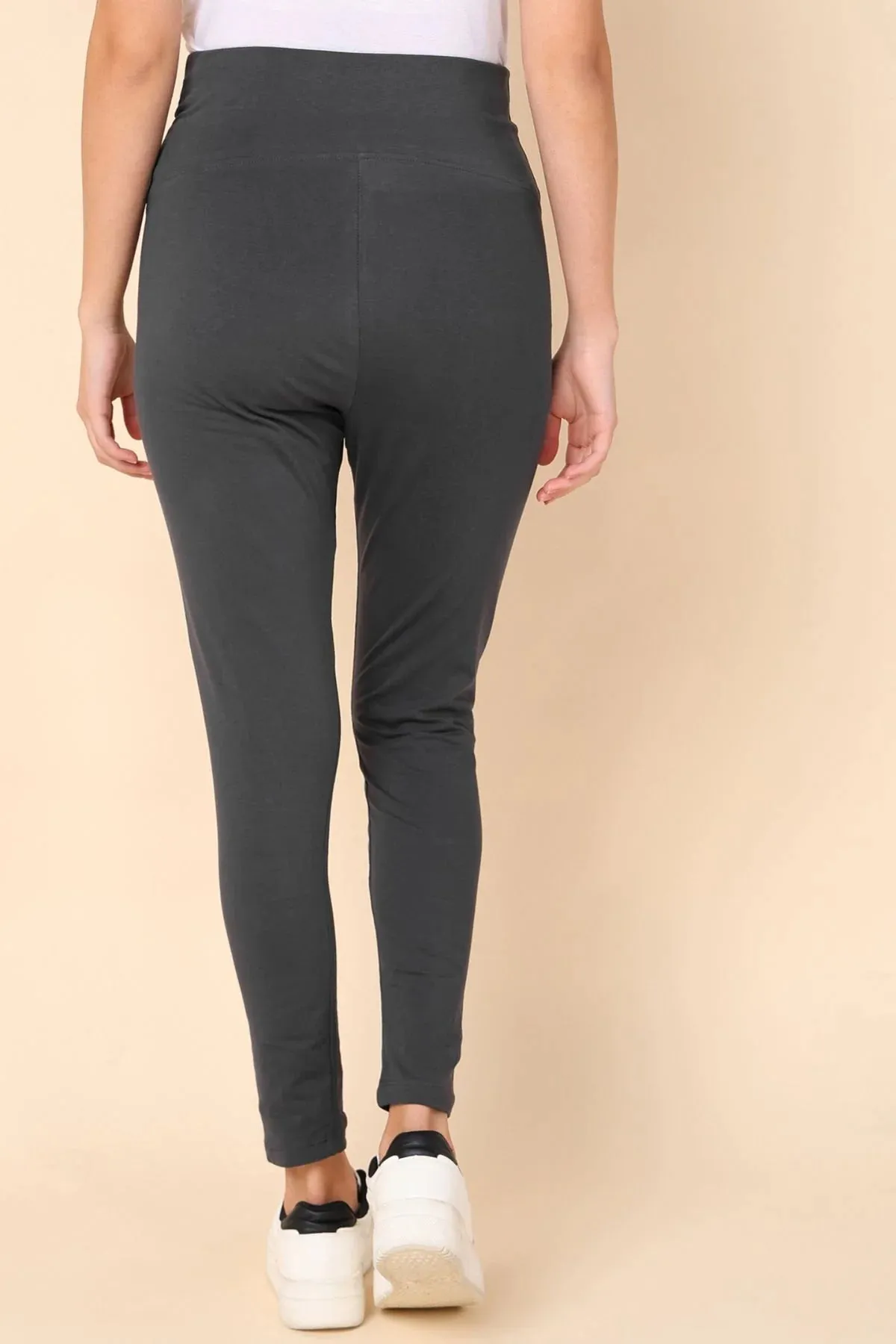 247 Zactive™ Dark Grey High Waisted Maternity Leggings