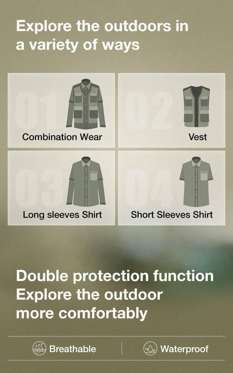 4-in-1 Combat Shell Jacket