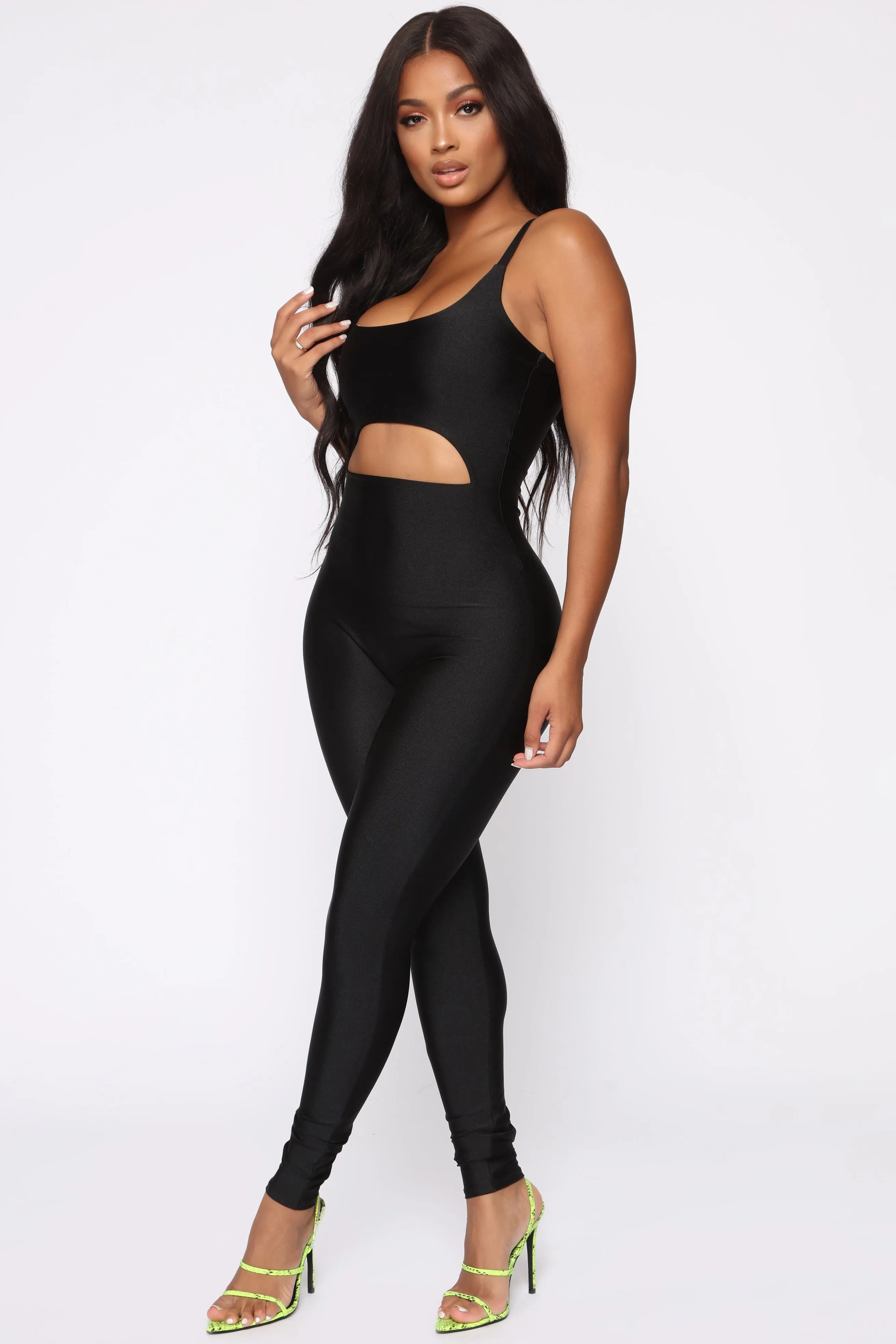 A Cut Above The Rest Jumpsuit - Black