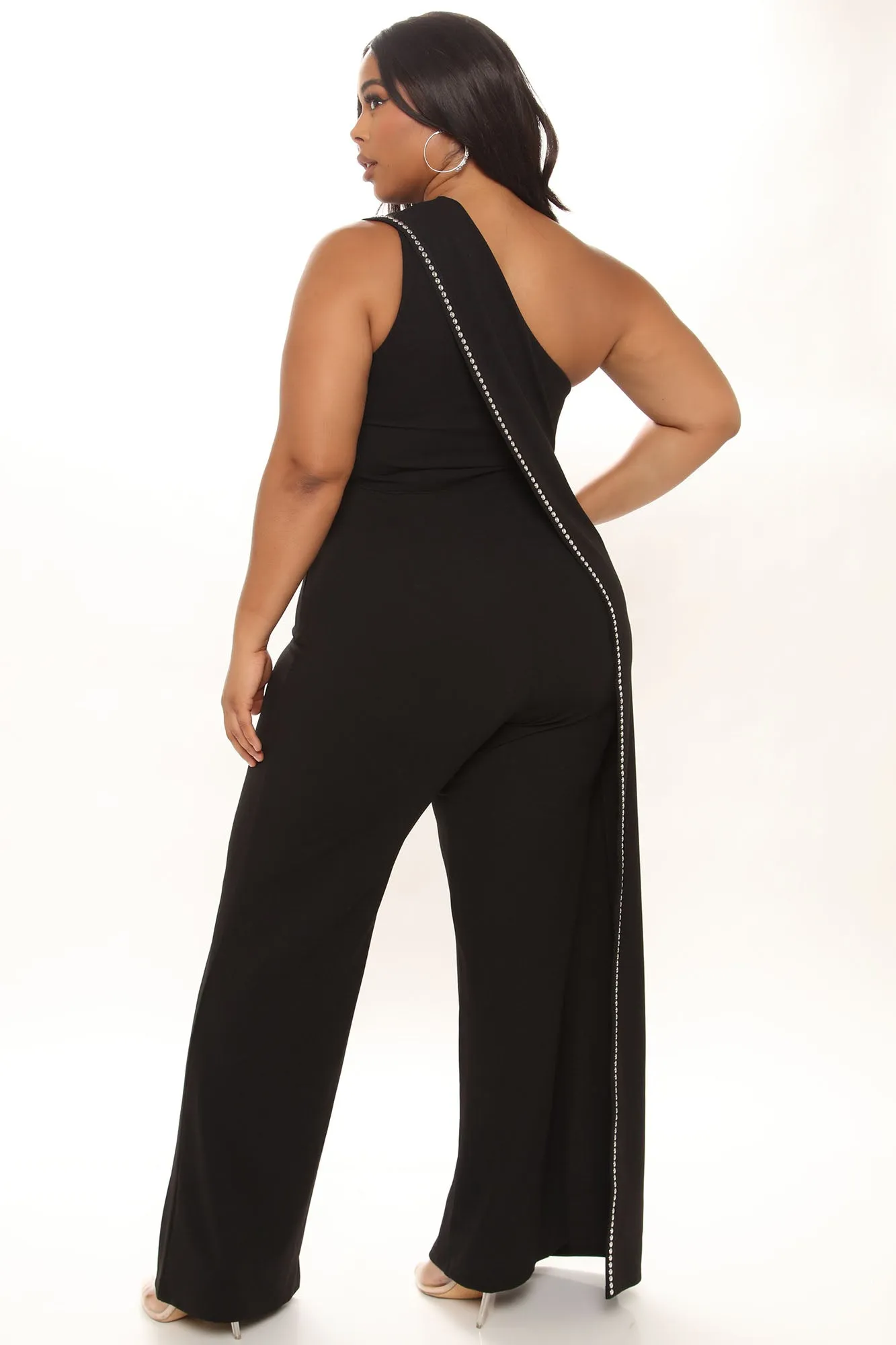 A Little Dramatic Jumpsuit - Black