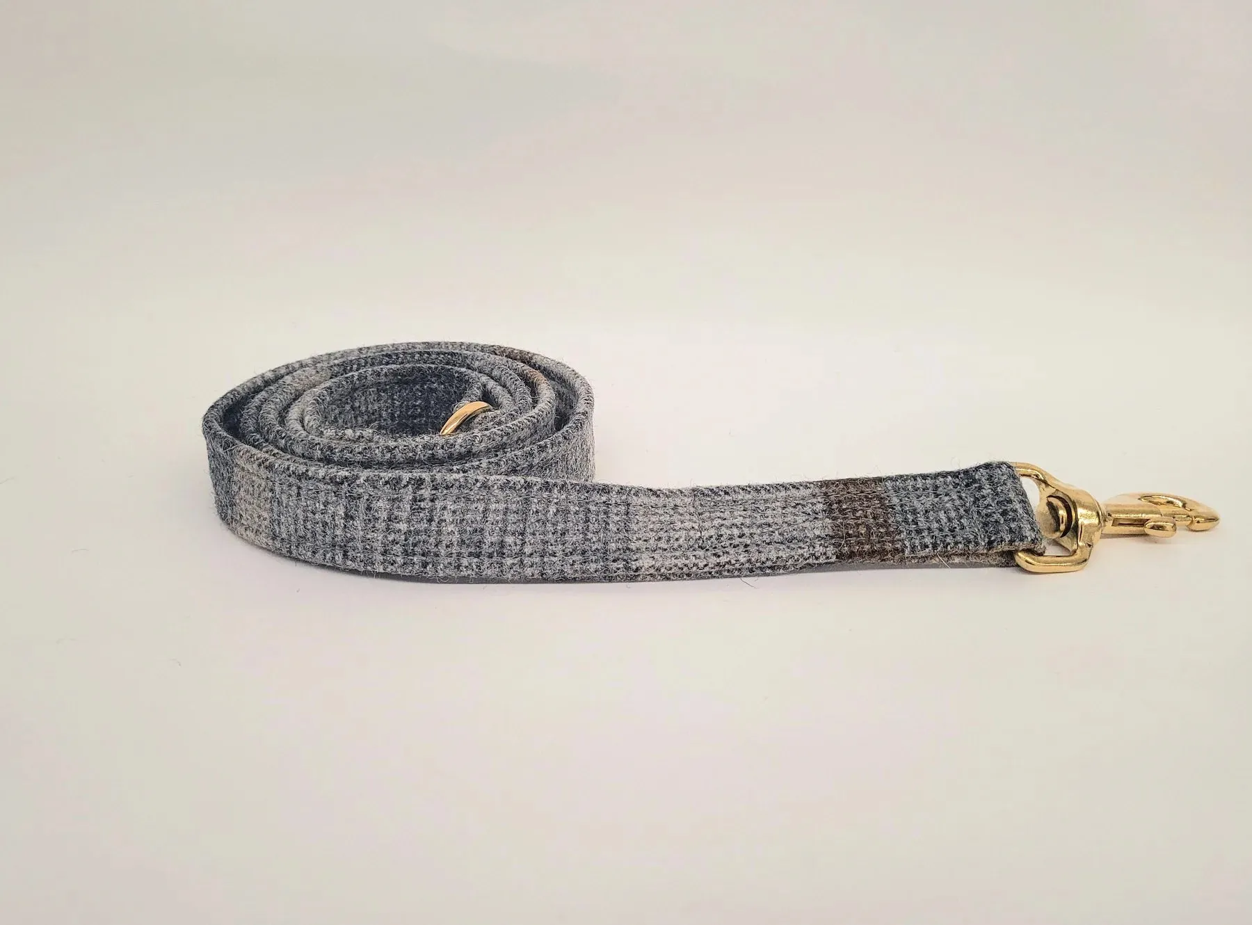 Abraham Moon Malham Taupe Luxury Dog Lead