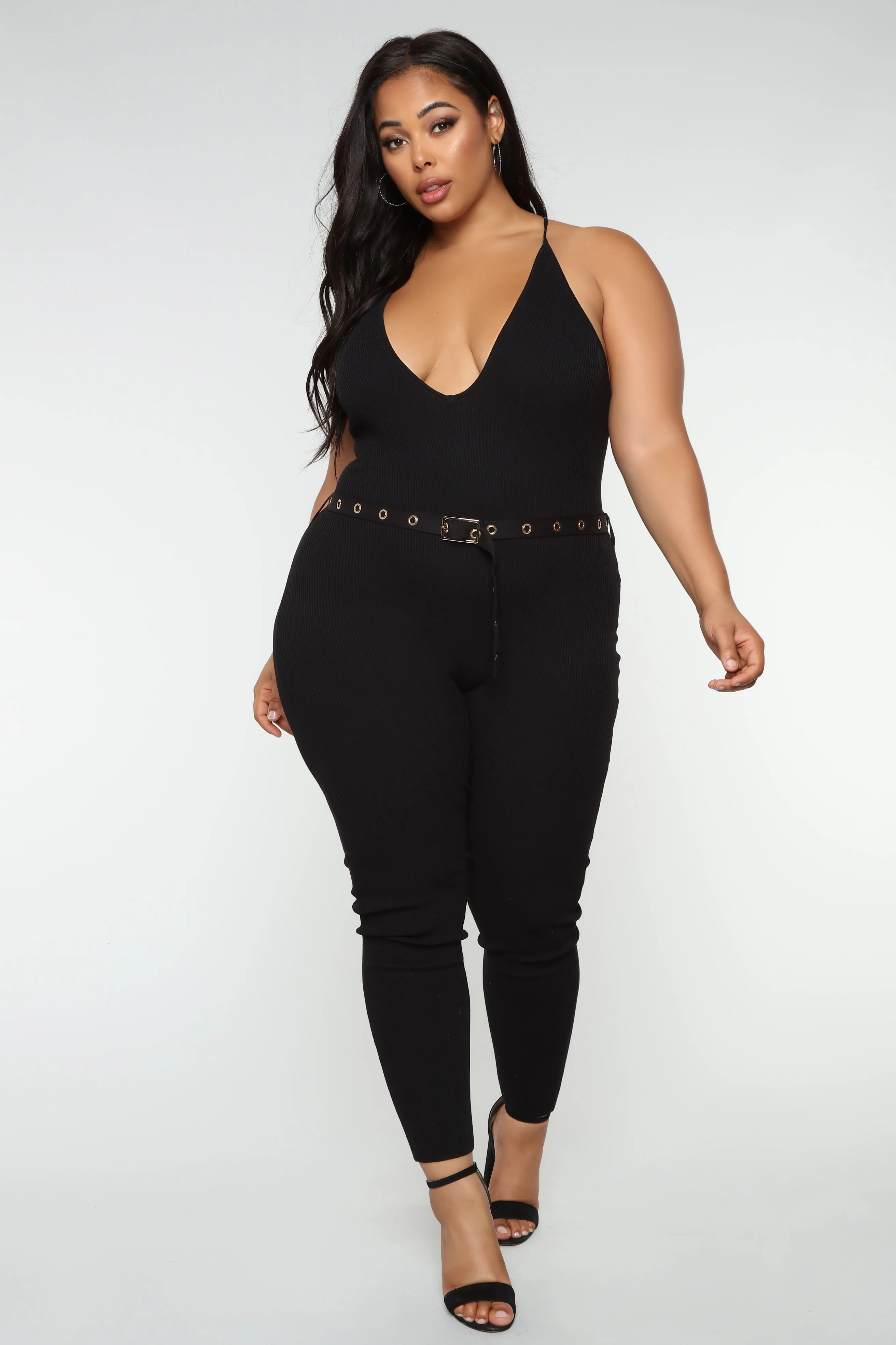 Act Up Jumpsuit - Black