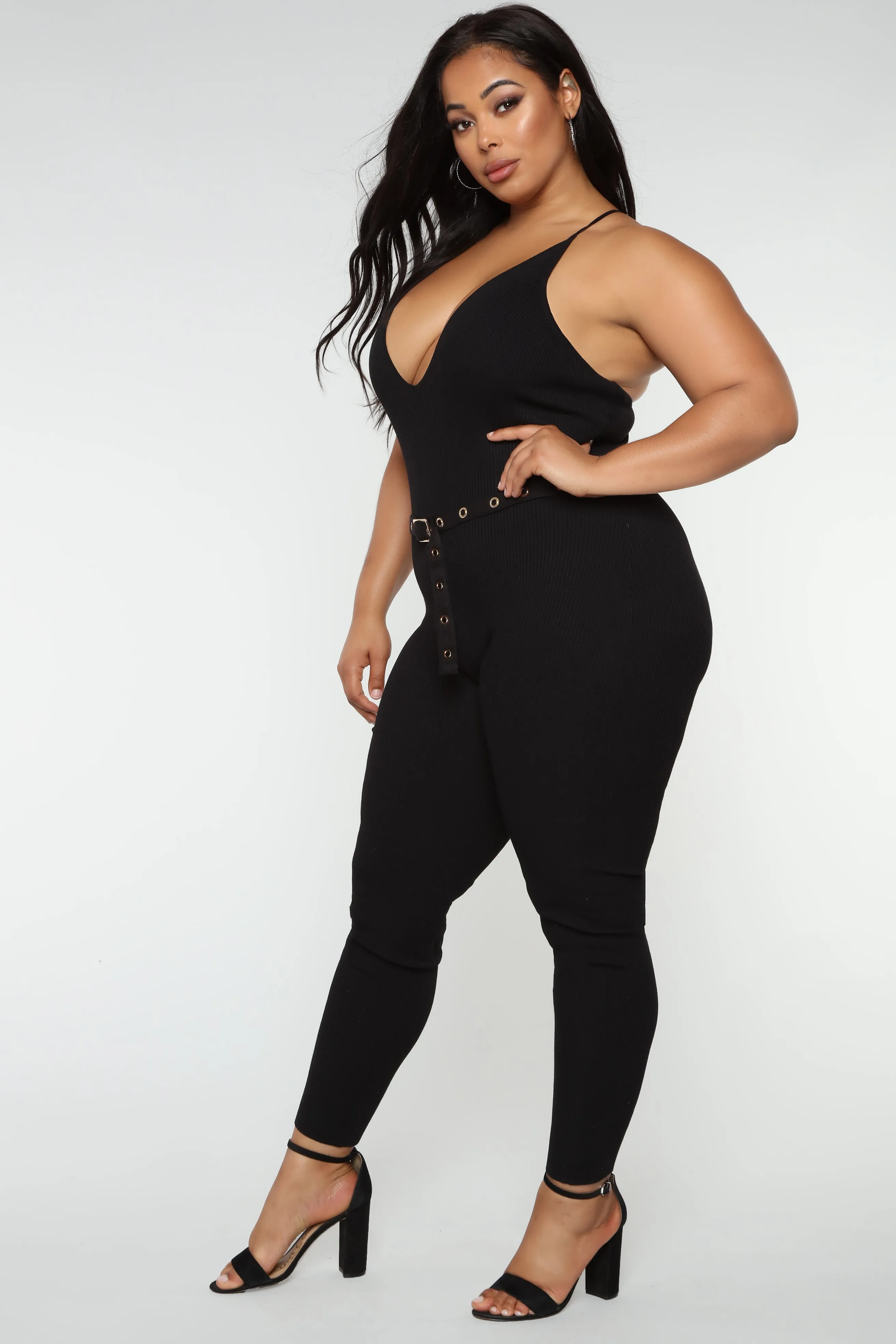 Act Up Jumpsuit - Black