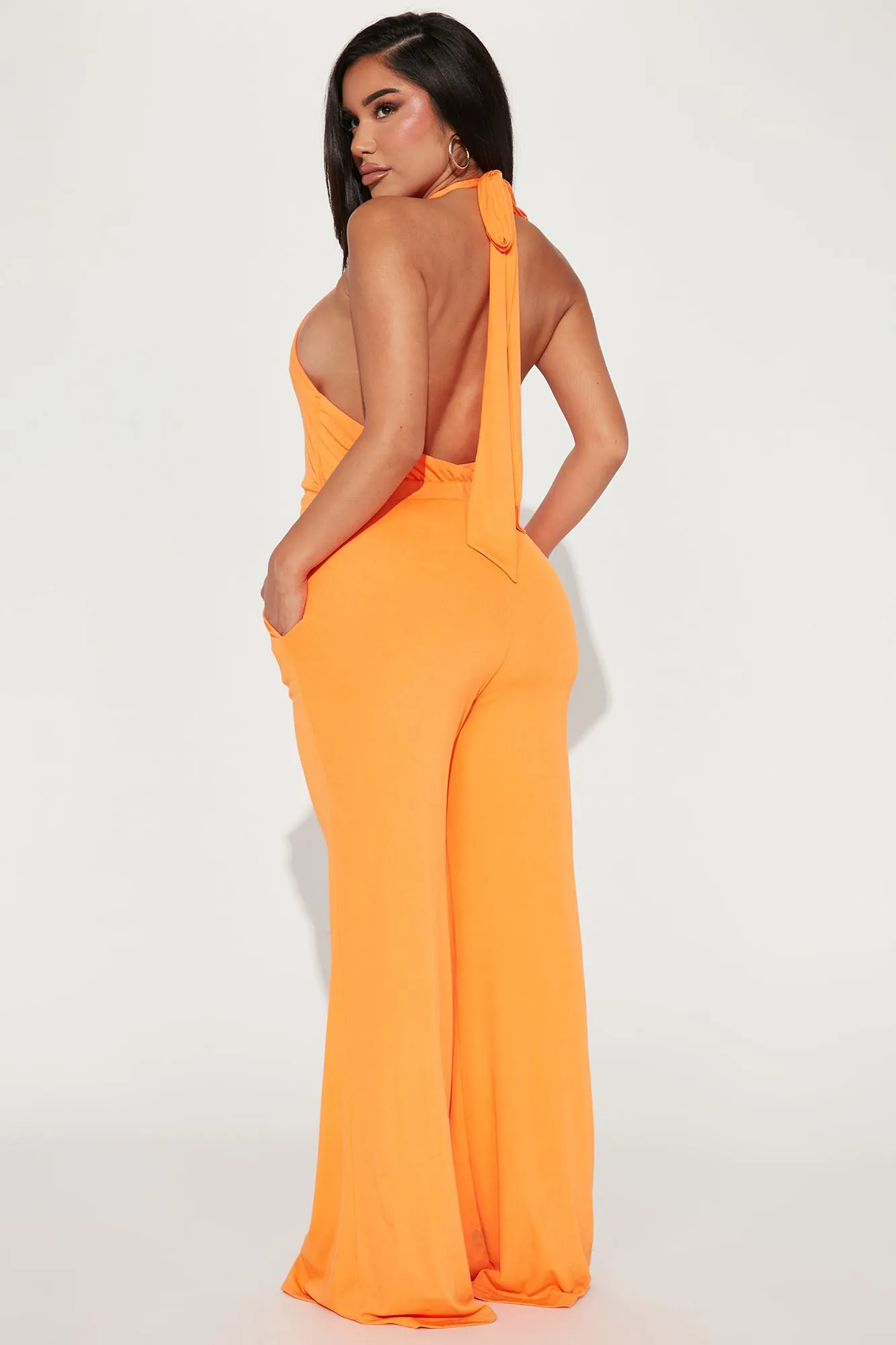 Addison Jumpsuit - Orange