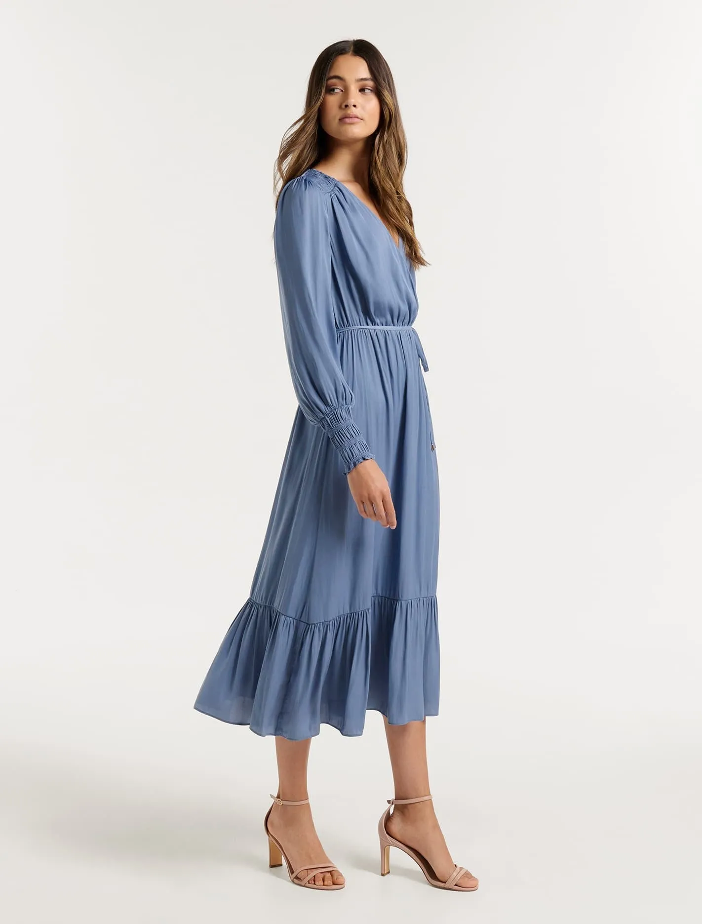 Alison Tiered Midi Dress