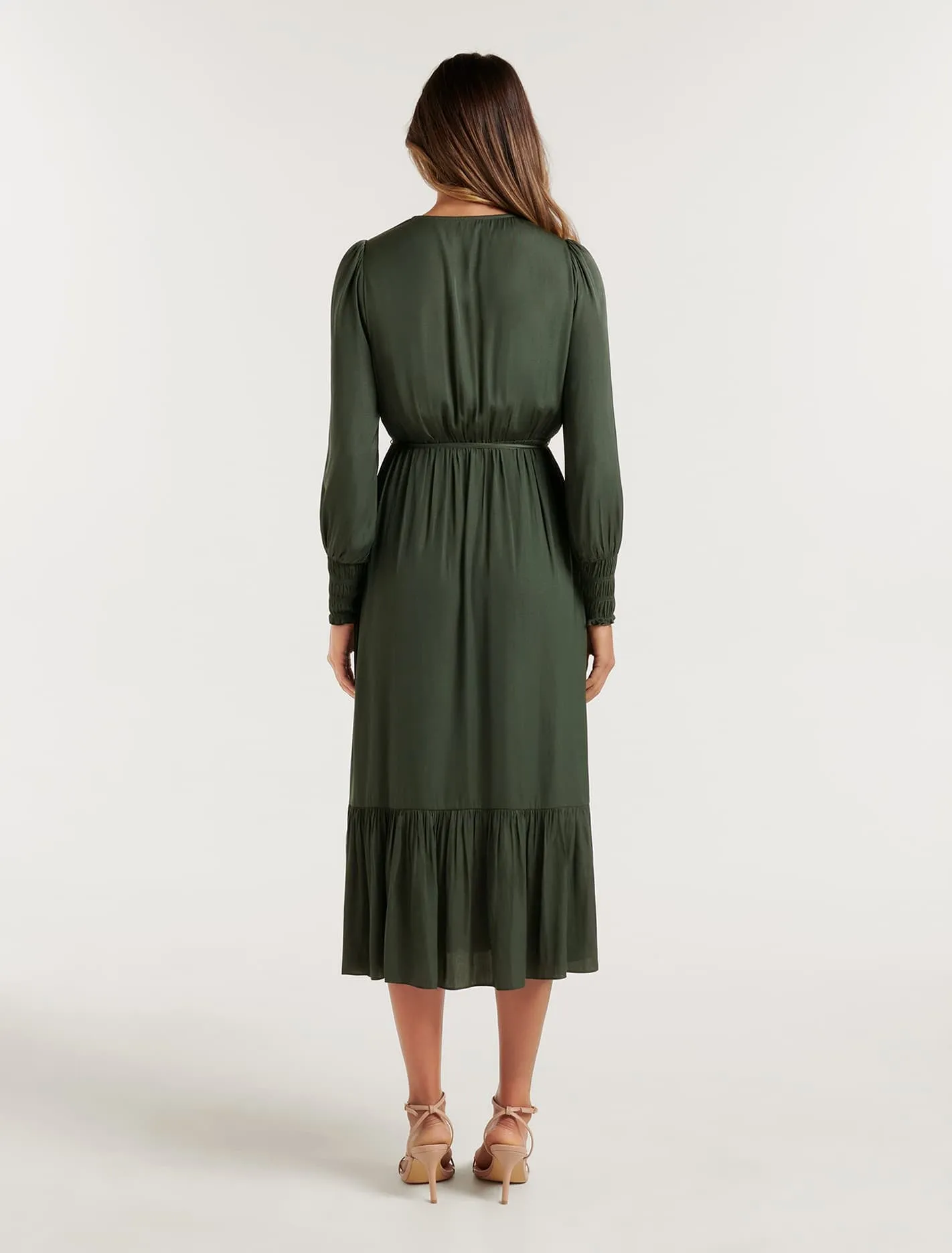 Alison Tiered Midi Dress