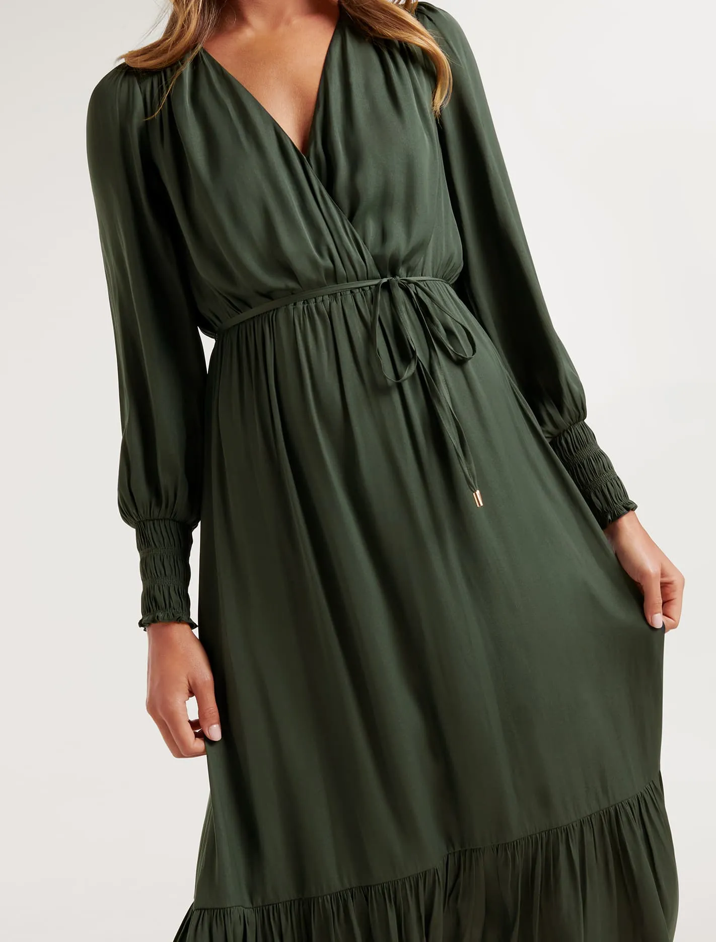 Alison Tiered Midi Dress