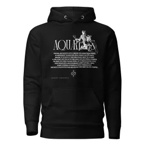 Aquarius Unisex Zodiac Poetry Hoodie