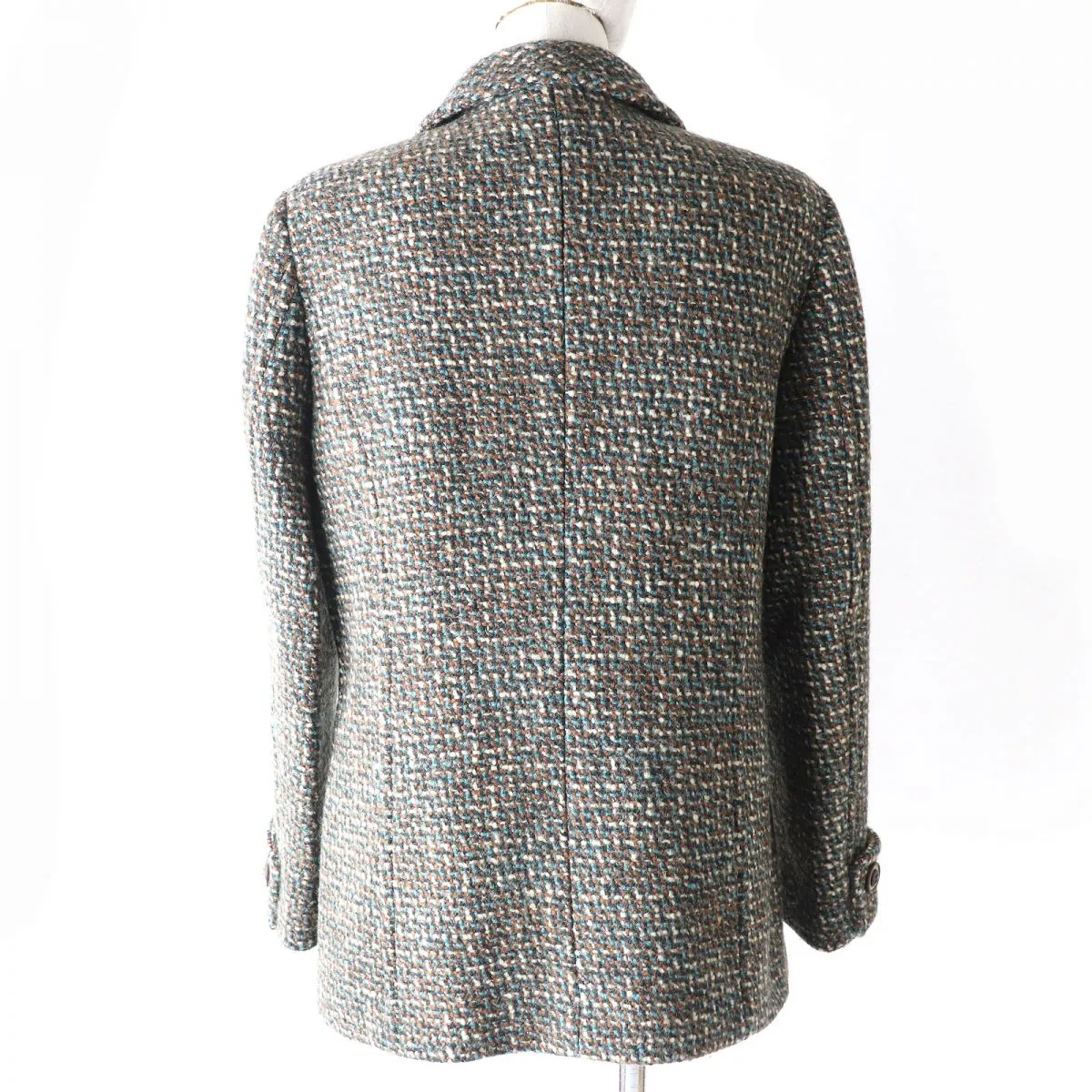 Aquascutum Women's Wool Tweed Coat Jacket