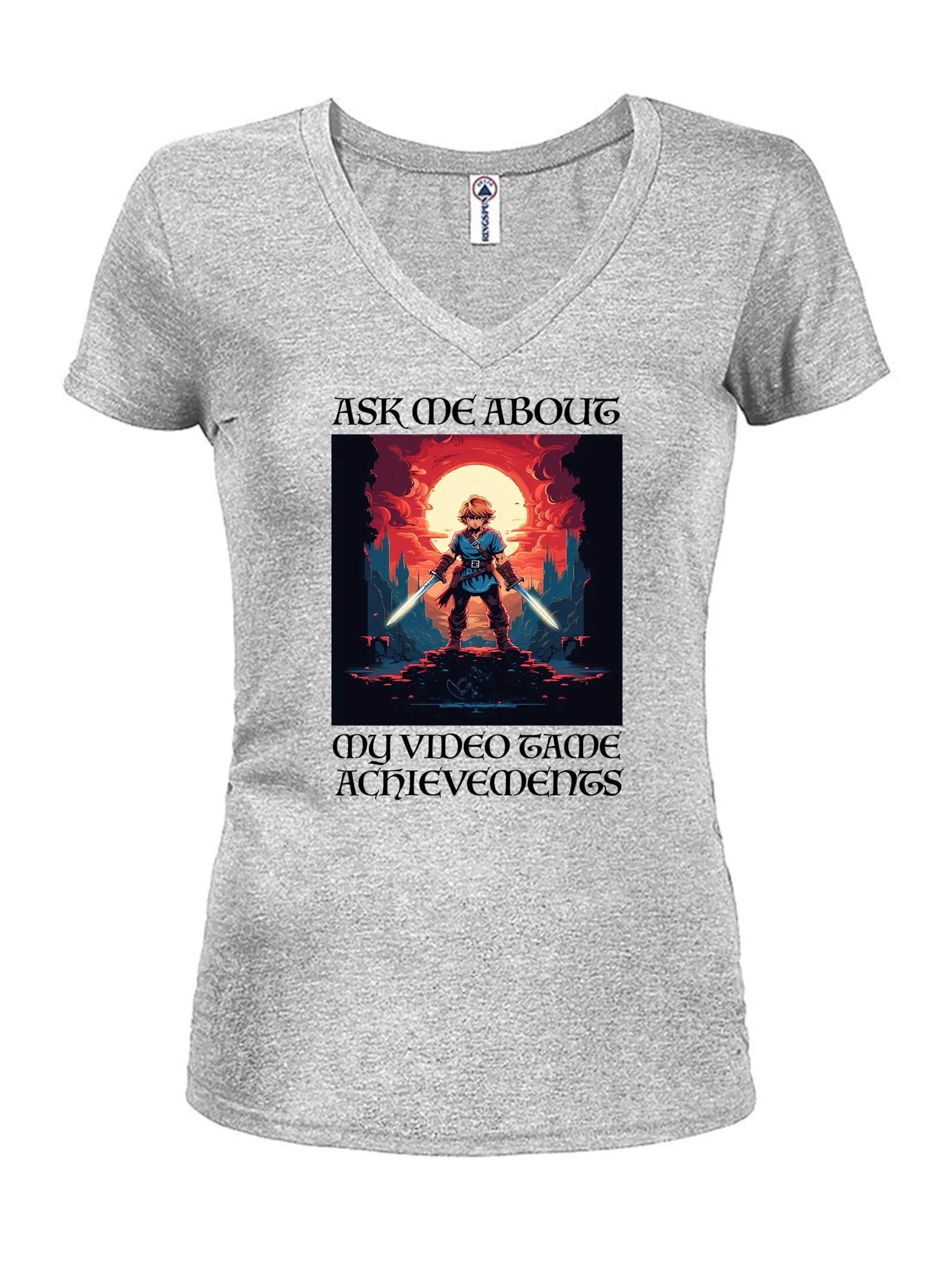 Ask Me About My Video Game Achievements Graphic T-Shirt