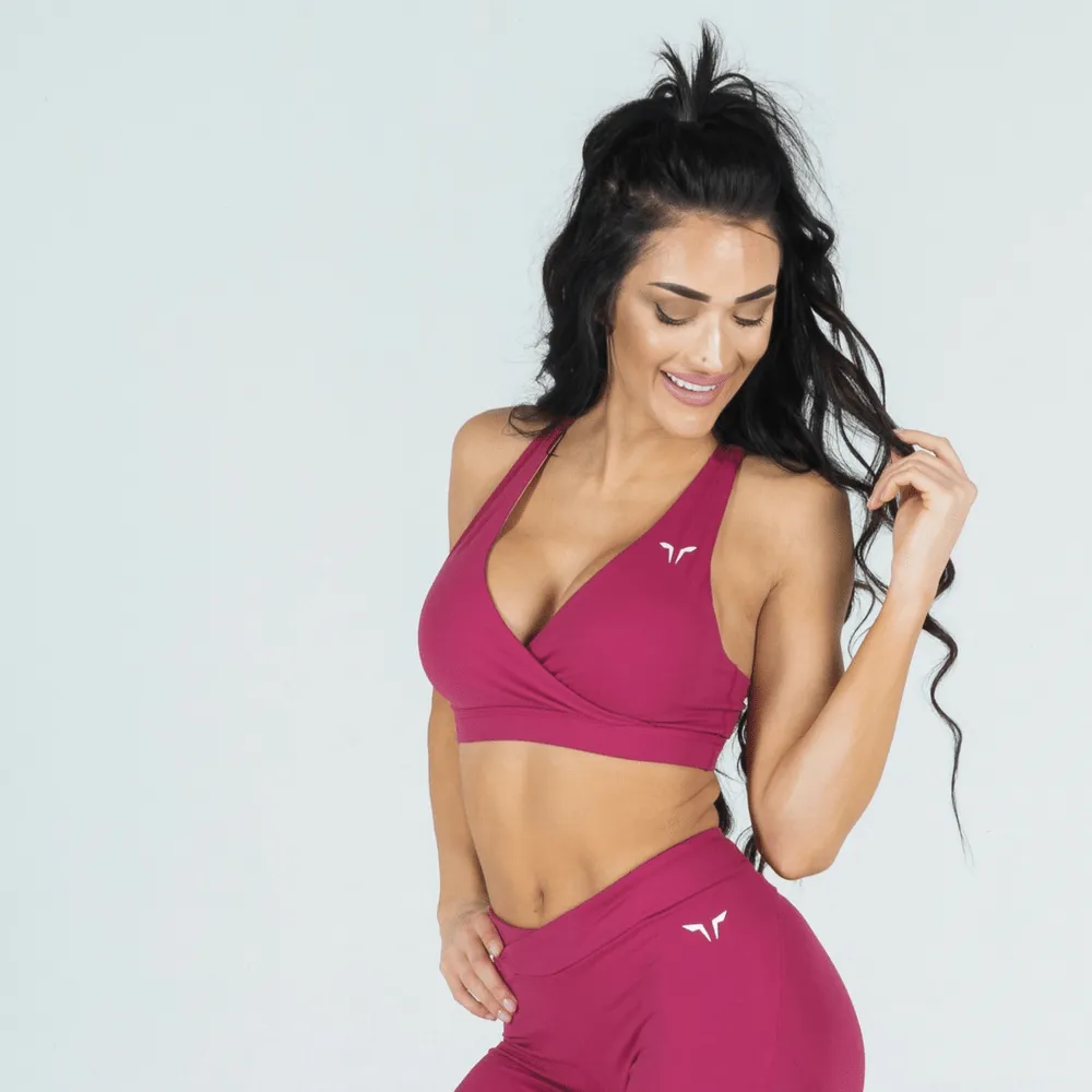 Athena Deep Fuchsia Look | Bra   Leggings