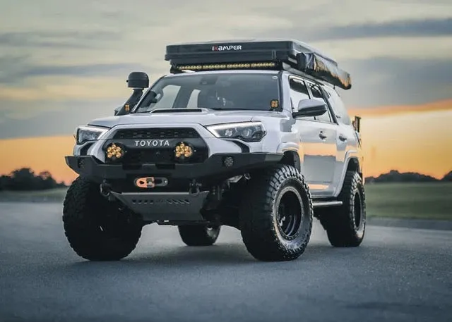 Backwoods Adventure Mods 2014  4Runner Hi-Lite Overland Front Bumper - No Bull Bar