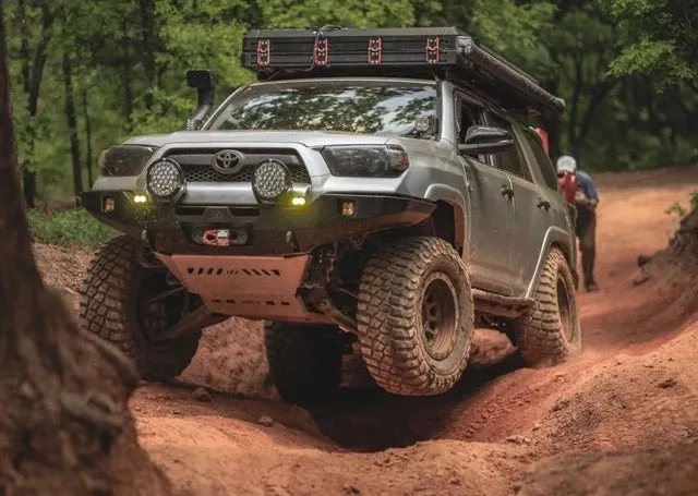 Backwoods Adventure Mods 2014  4Runner Hi-Lite Overland Front Bumper - No Bull Bar