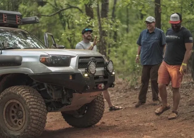 Backwoods Adventure Mods 2014  4Runner Hi-Lite Overland Front Bumper - No Bull Bar