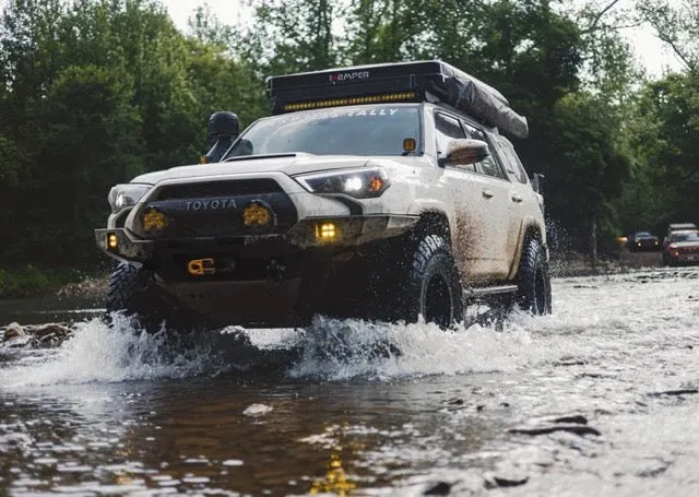 Backwoods Adventure Mods 2014  4Runner Hi-Lite Overland Front Bumper - No Bull Bar