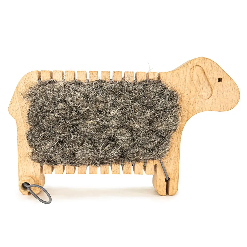 Bajo Weaving Sheep Loom - Natural