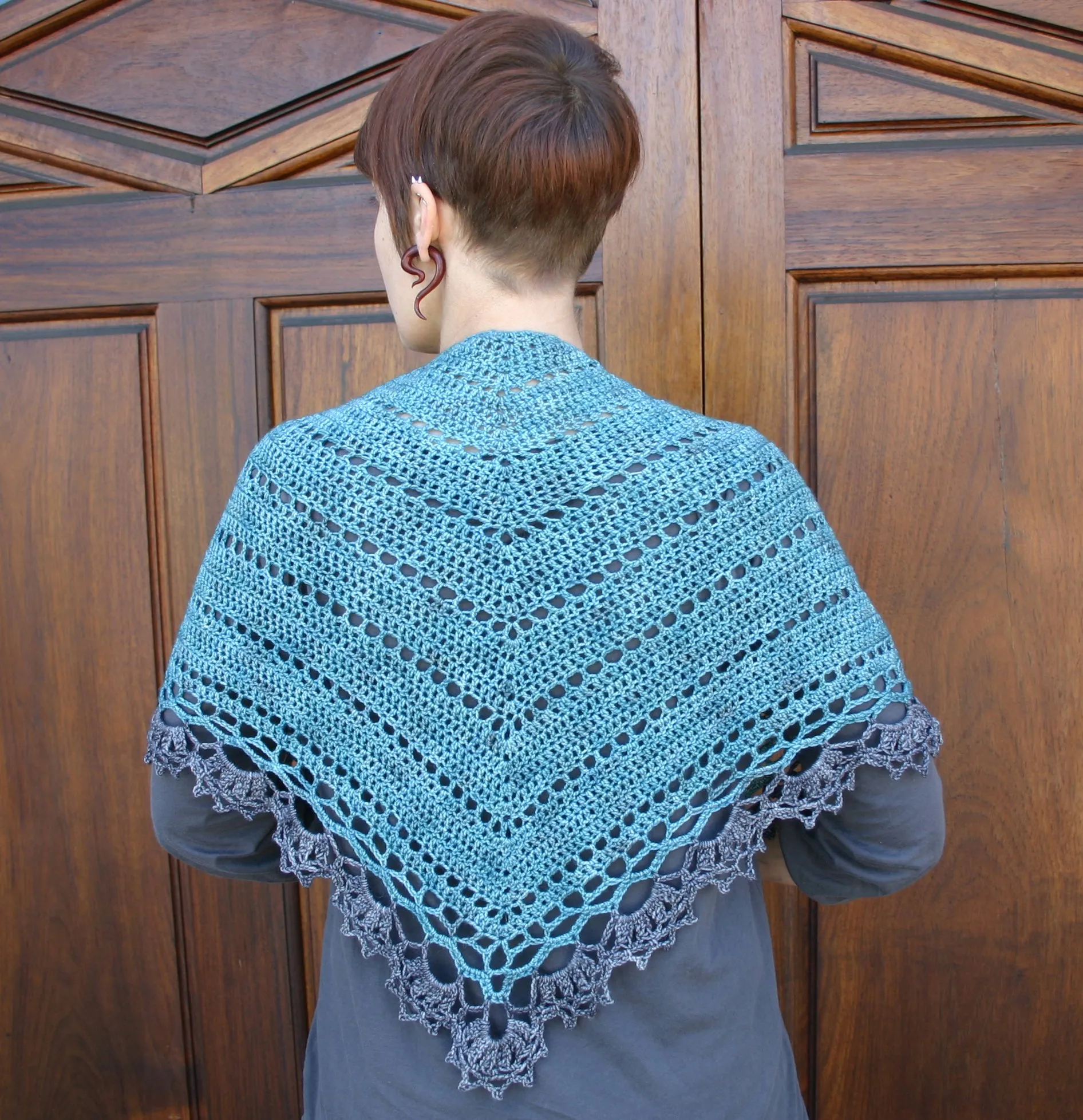 Belle Époque Shawl pattern PDF