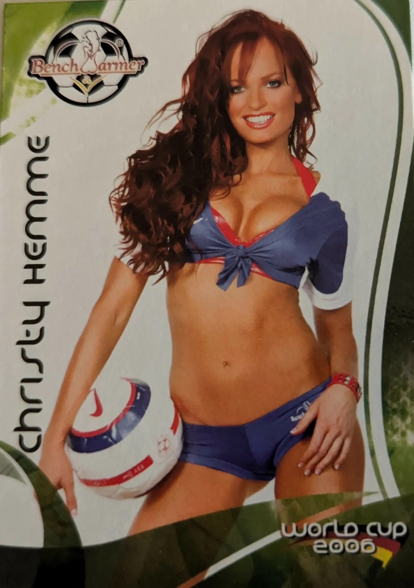 BENCH WARMERS 2006 WORLD CUP H77 CHRISTY HEMME