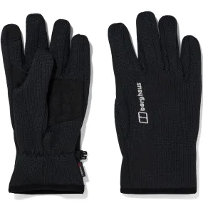 Berghaus Adults Polartec Thermal Touch Screen Gloves - Black