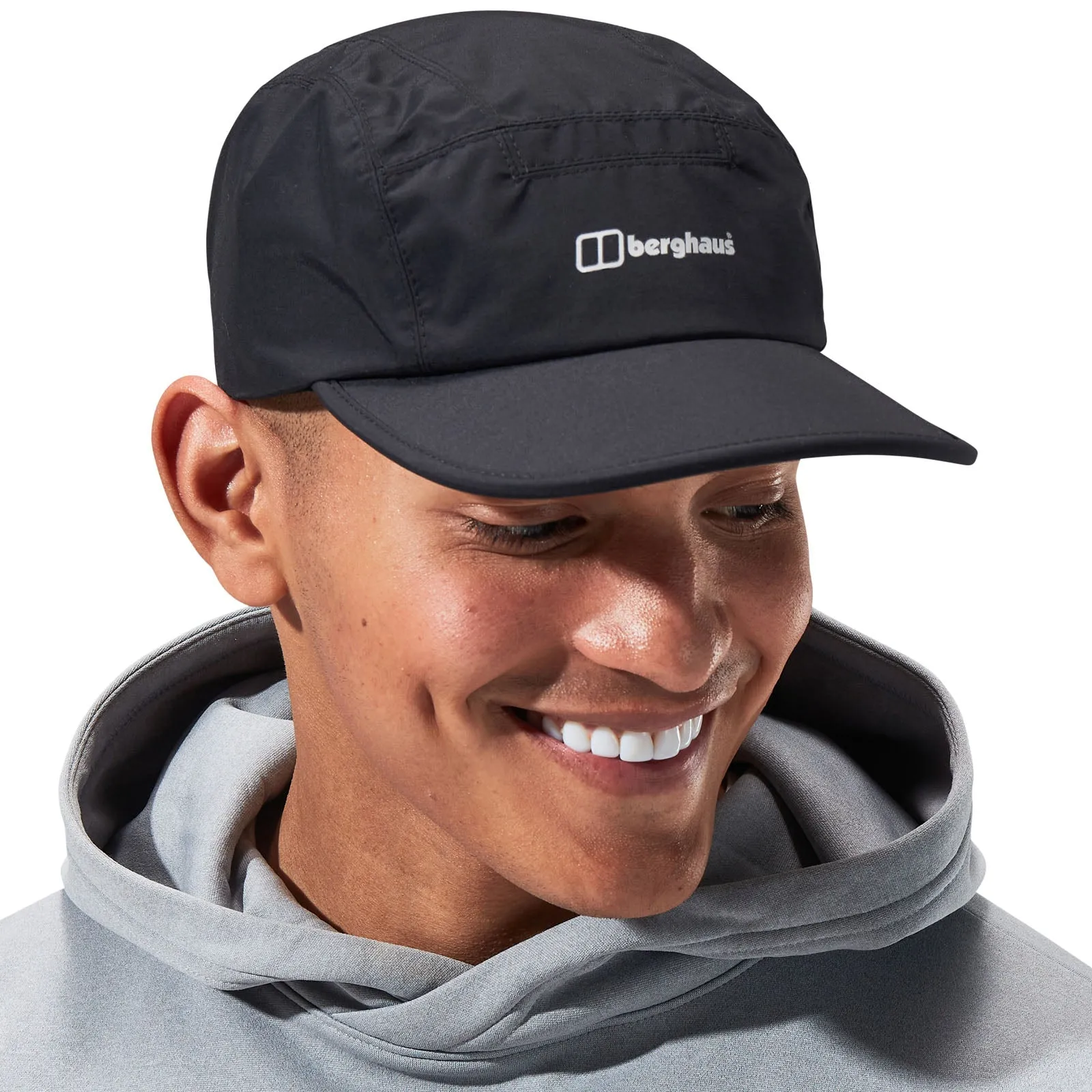 Berghaus Mens Inflection Waterproof Baseball Cap - Black