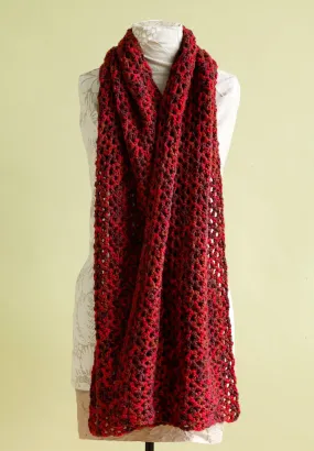 Berry Parfait Shawl Pattern (Crochet) - Version 1