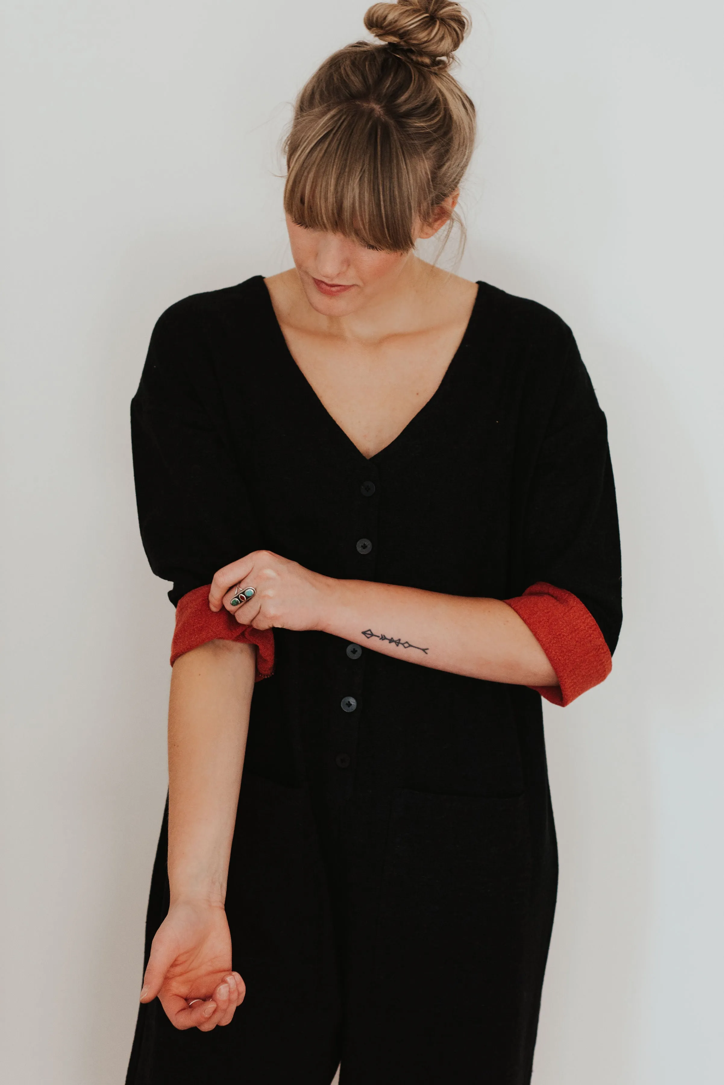 Black & Madder Jumpsuit (S-L)