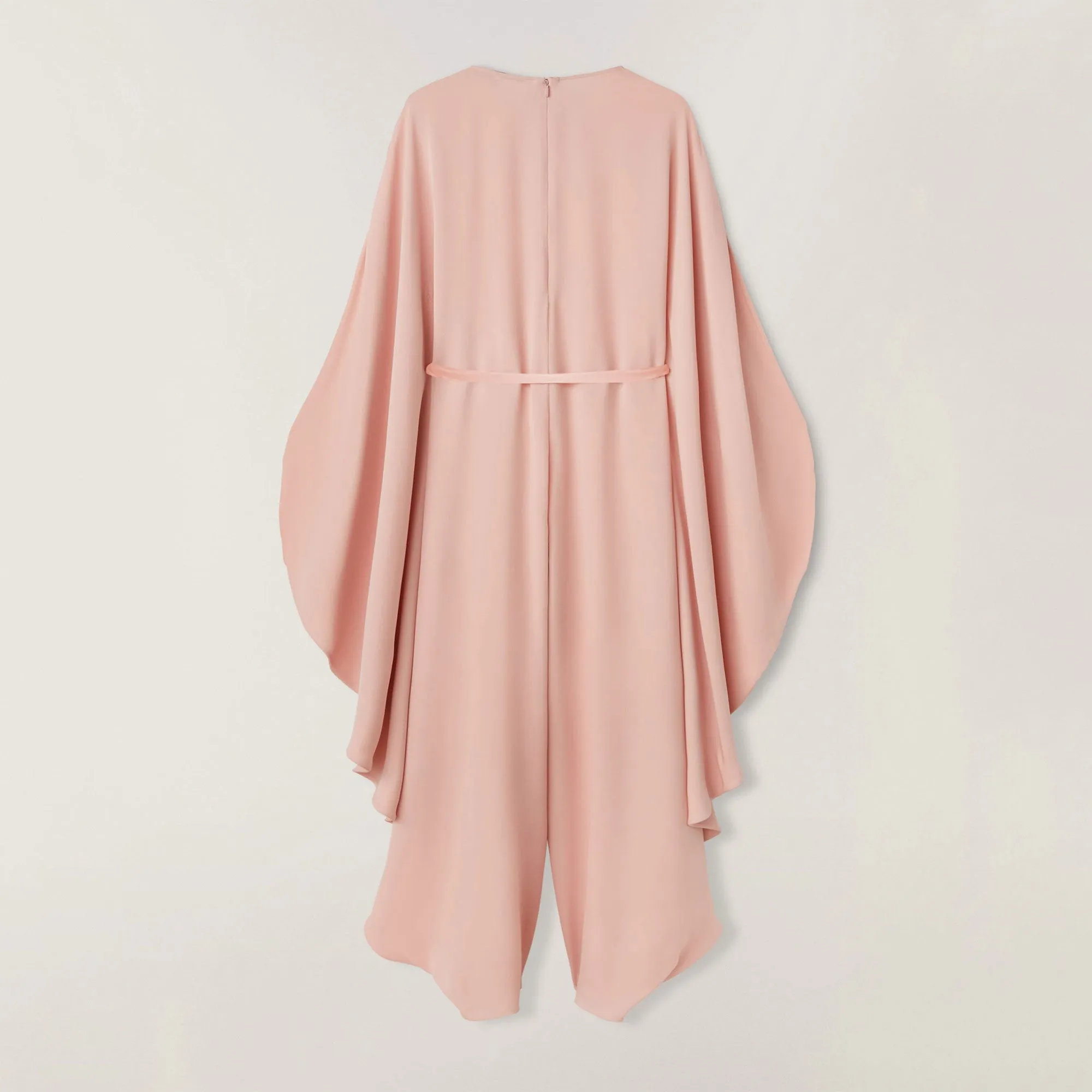 Blissful Peach Cascade Jumpsuit J7028