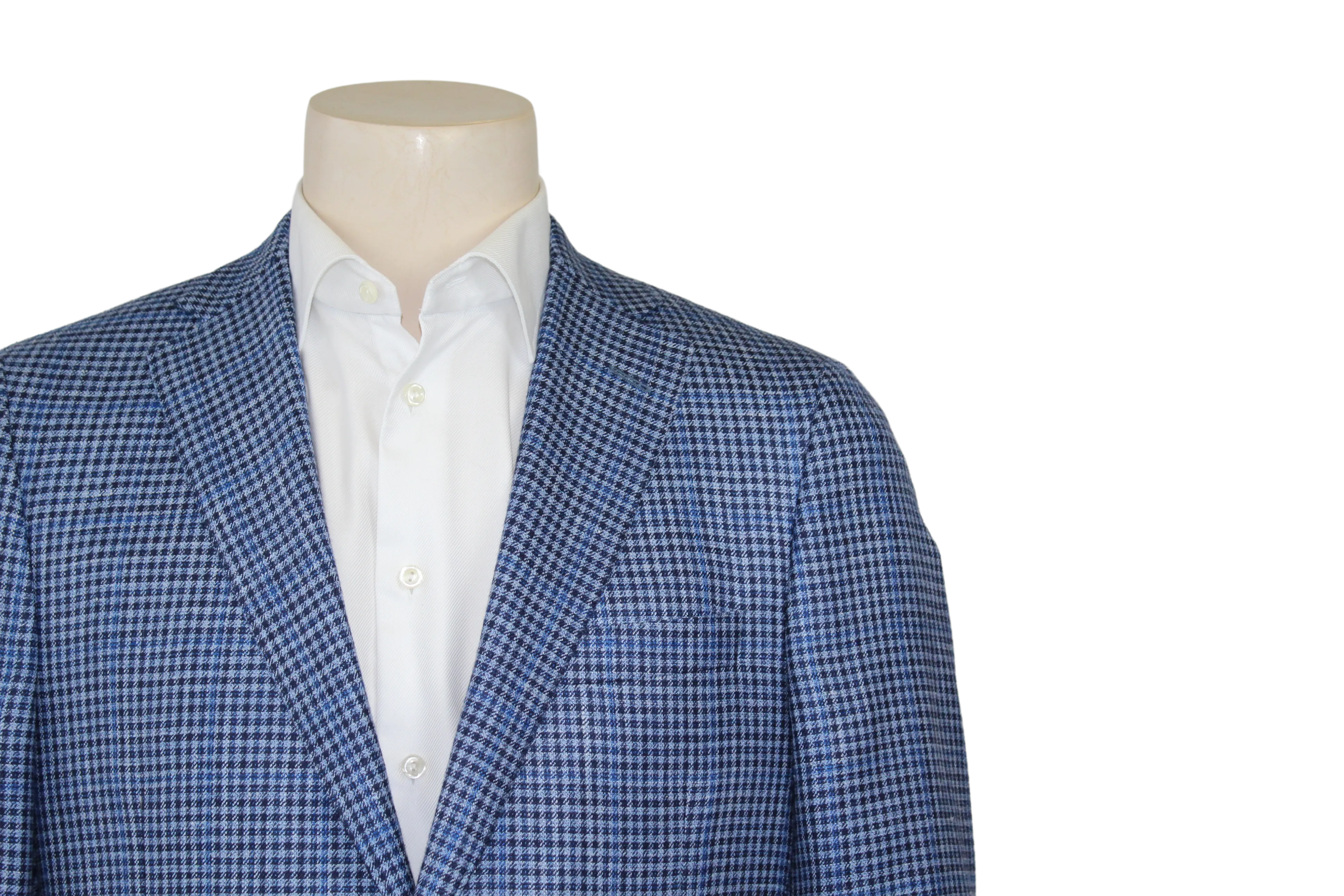 Blue & Navy Check Sport Coat