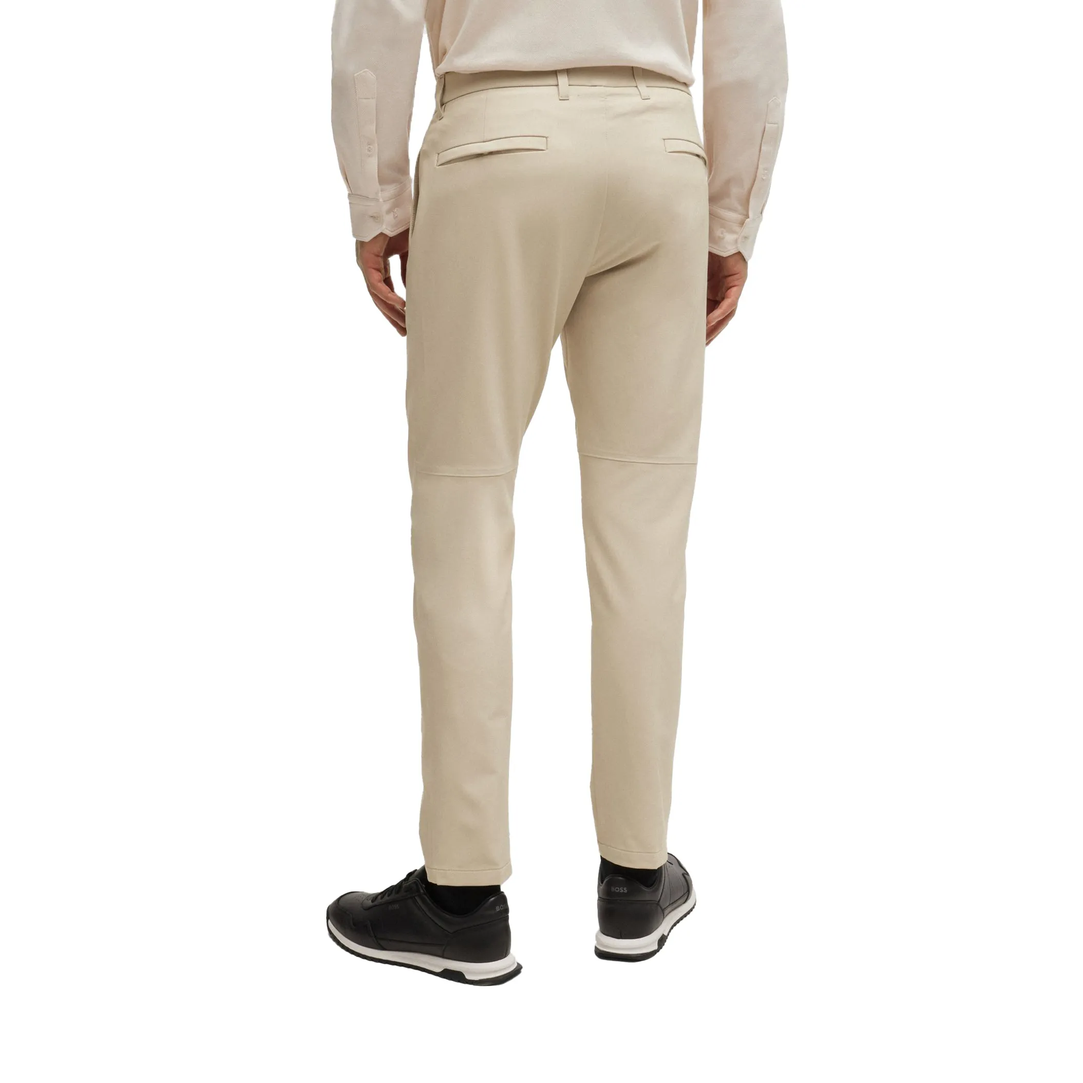 Boss Communter Slim Fit Golf Chino - Medium Beige