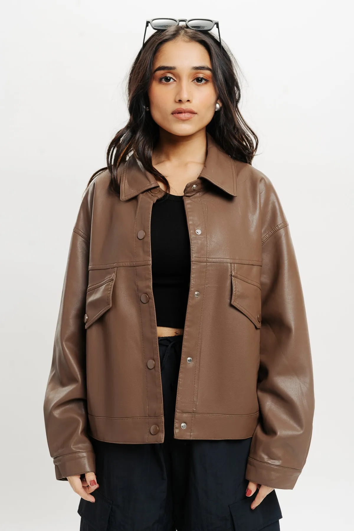 Brown Leather Jacket