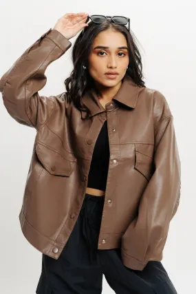 Brown Leather Jacket