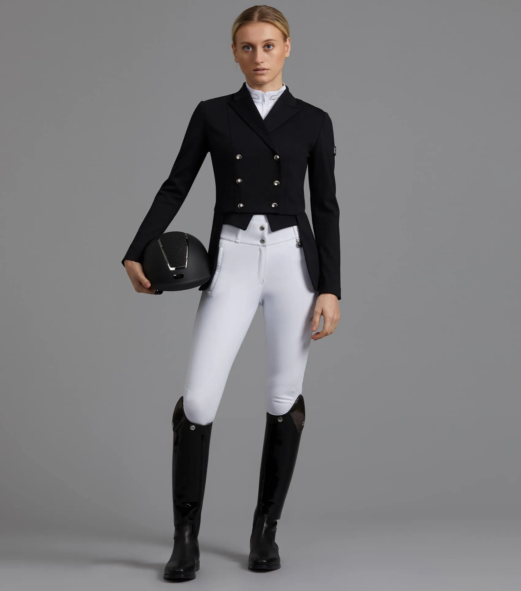 Capriole Ladies Short Tail Dressage Jacket Black