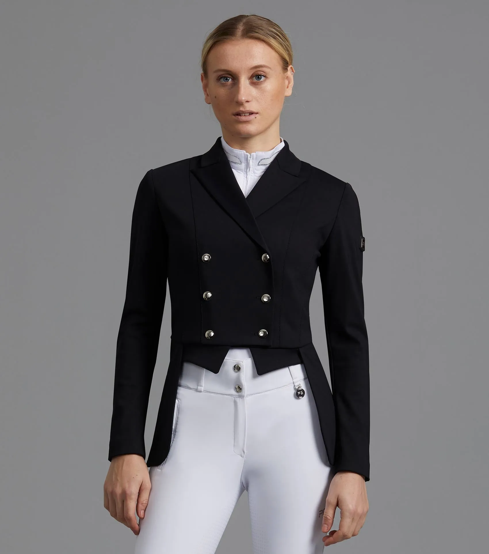 Capriole Ladies Short Tail Dressage Jacket Black