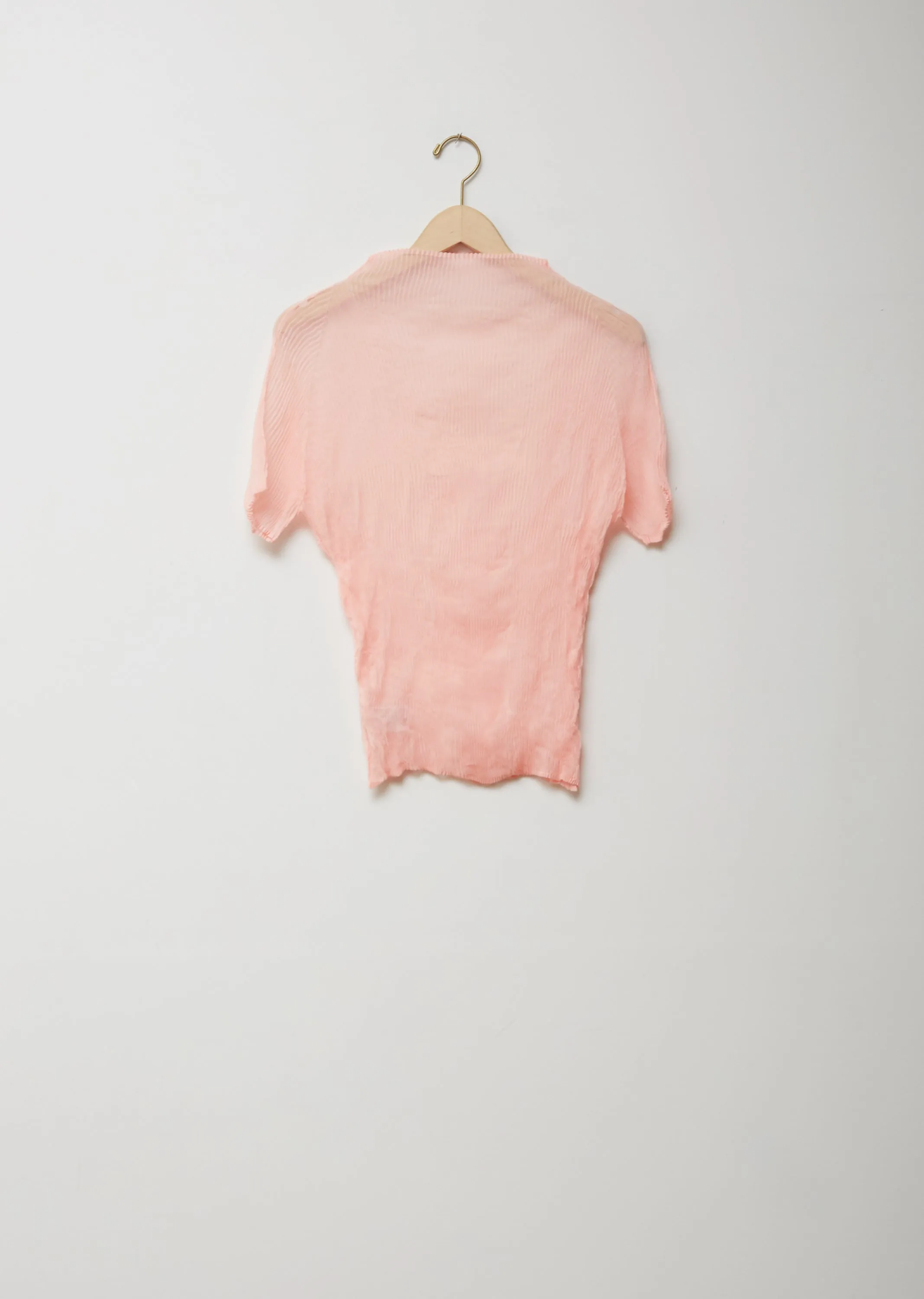 Chiffon Twist 2 Turtleneck T Shirt