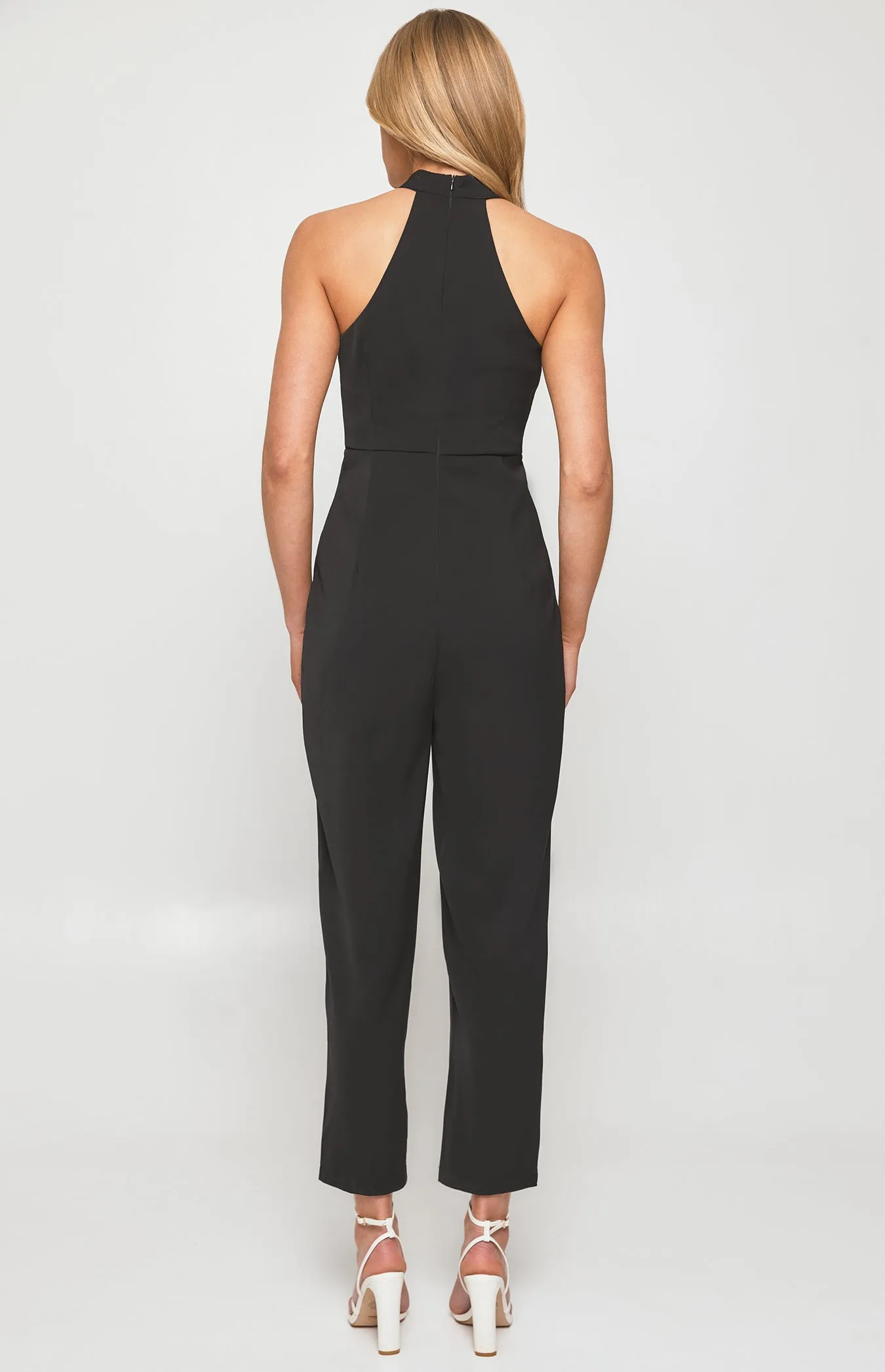 Choker Neckline Jumpsuit