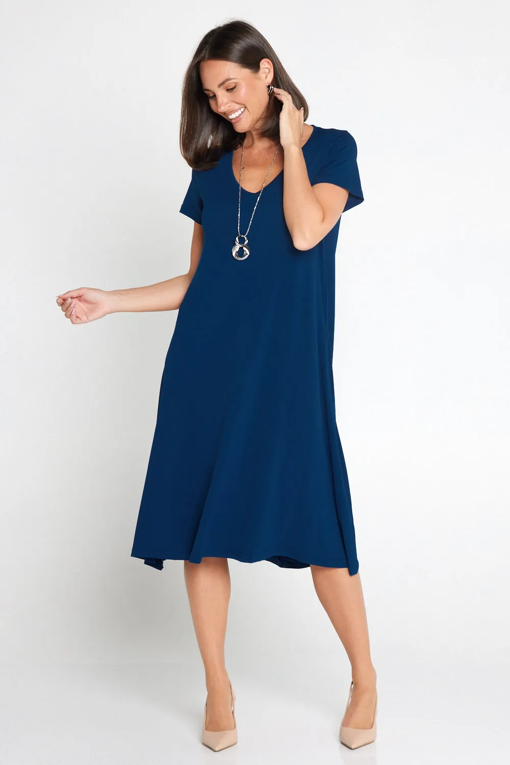 Christobel Dress - Navy