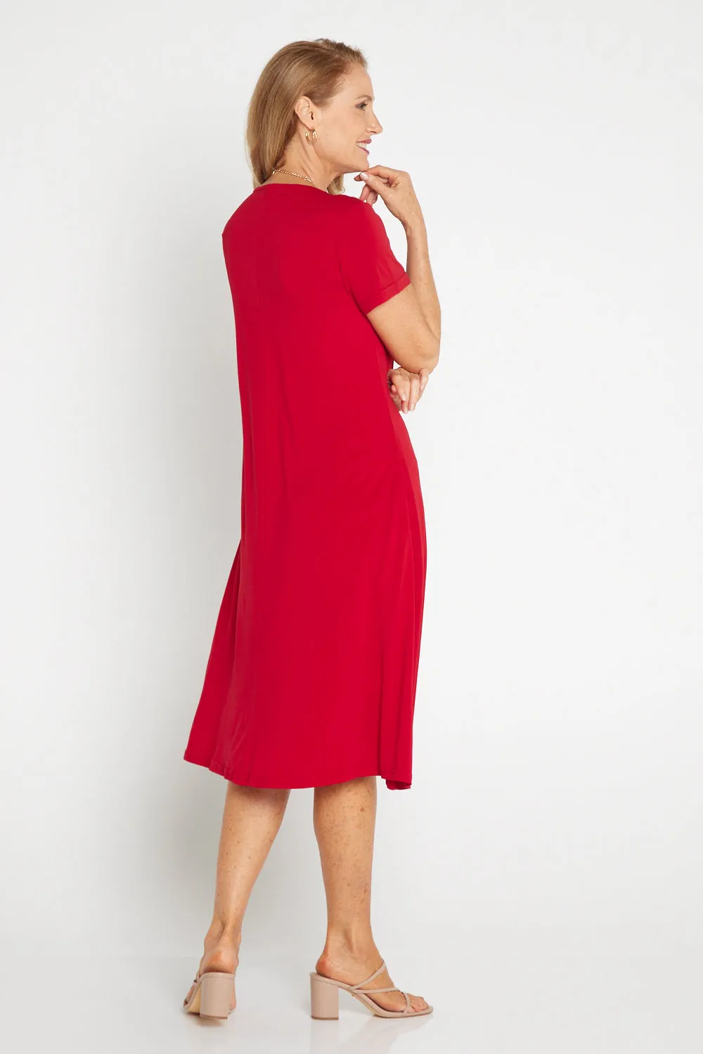 Christobel Dress - Red