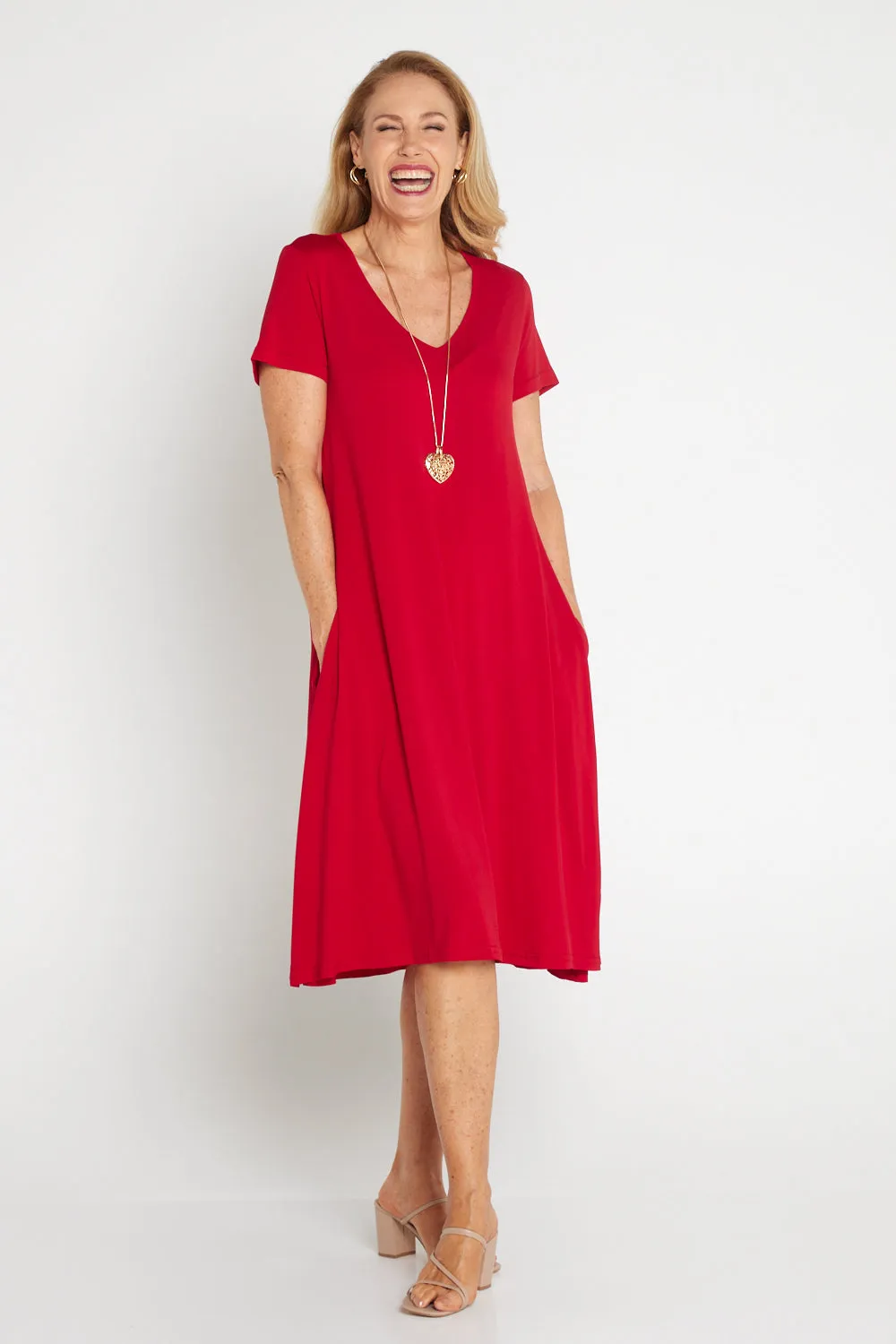 Christobel Dress - Red