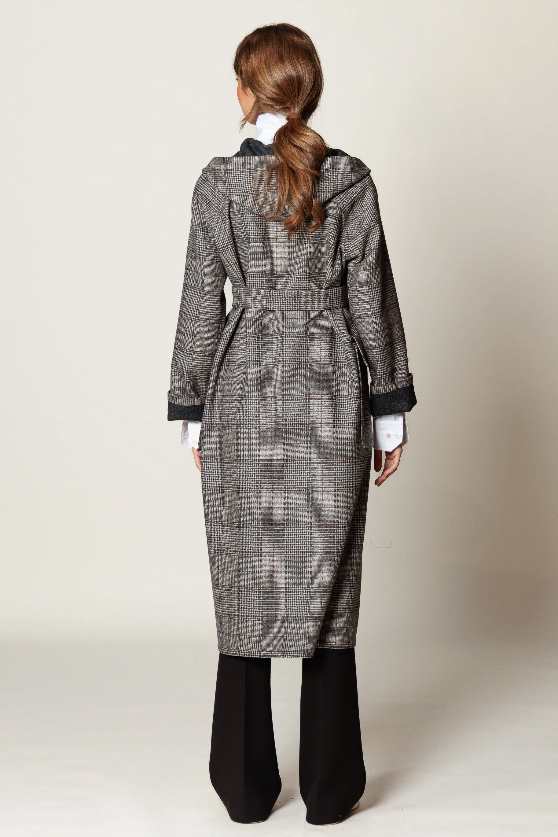 Coat "ROMANA MAXI" / Merino Wool by Loro Piana