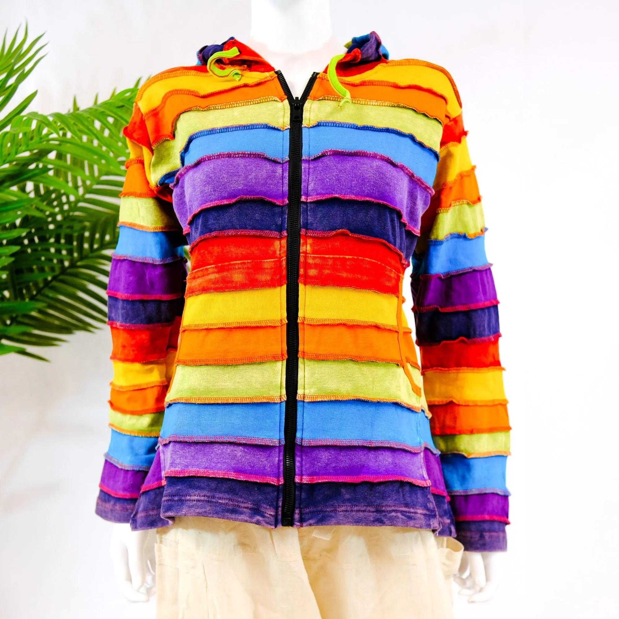 Copy of Rainbow Patchwork Unisex Jacket