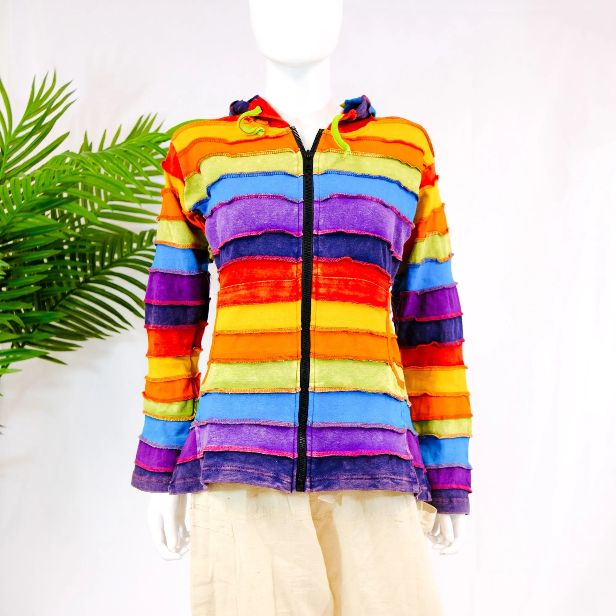 Copy of Rainbow Patchwork Unisex Jacket