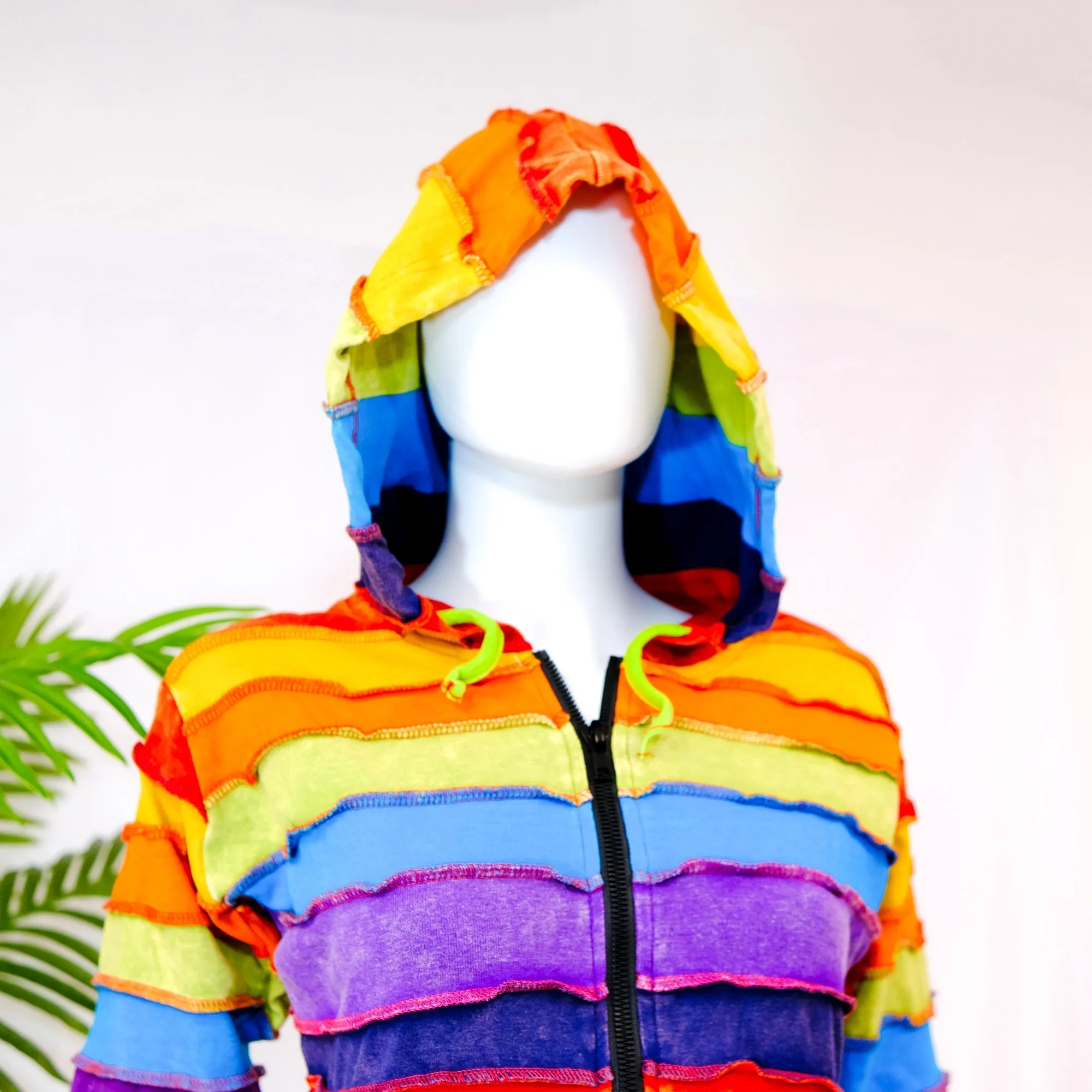 Copy of Rainbow Patchwork Unisex Jacket