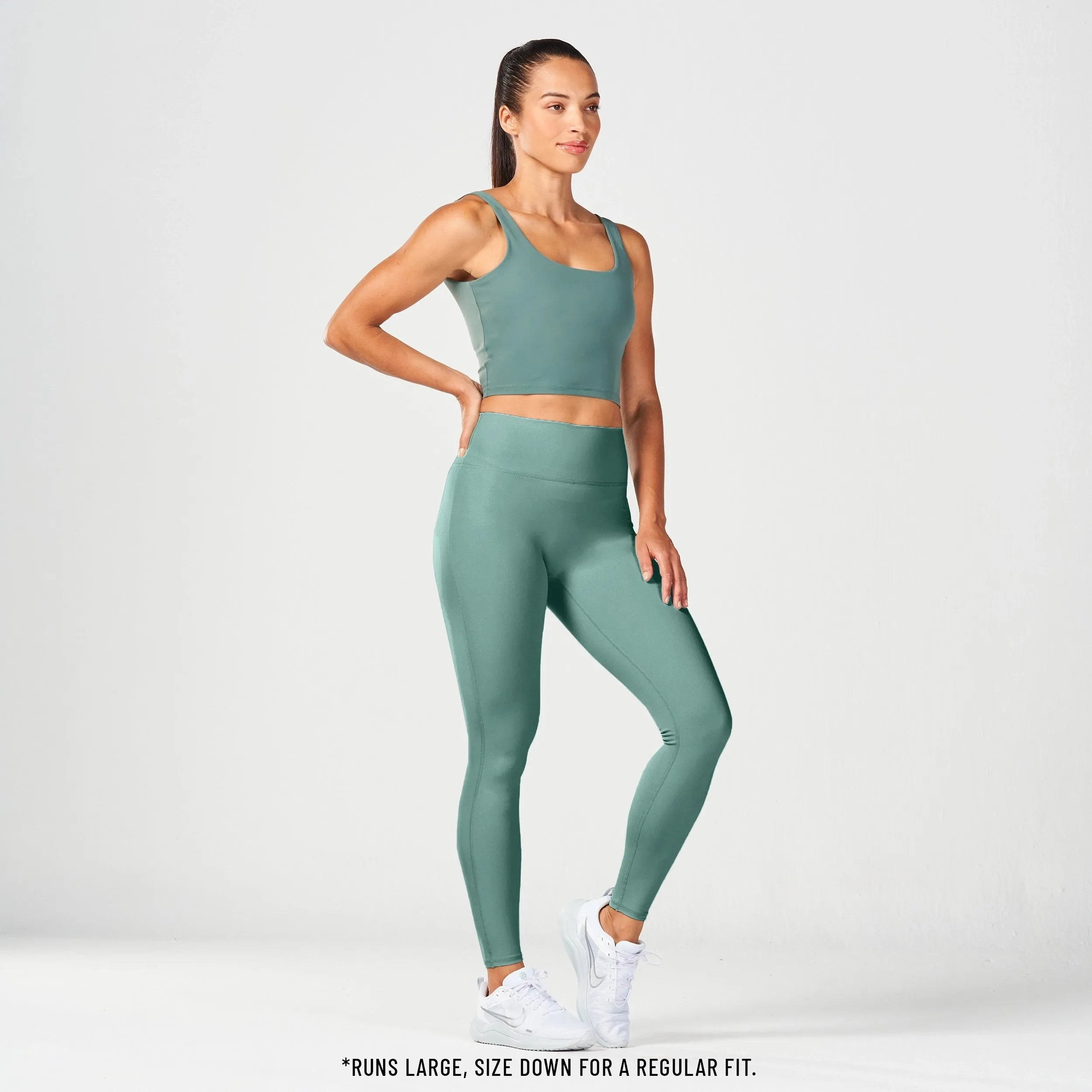 Core Agile ACT Leggings 27" - Dark Forest