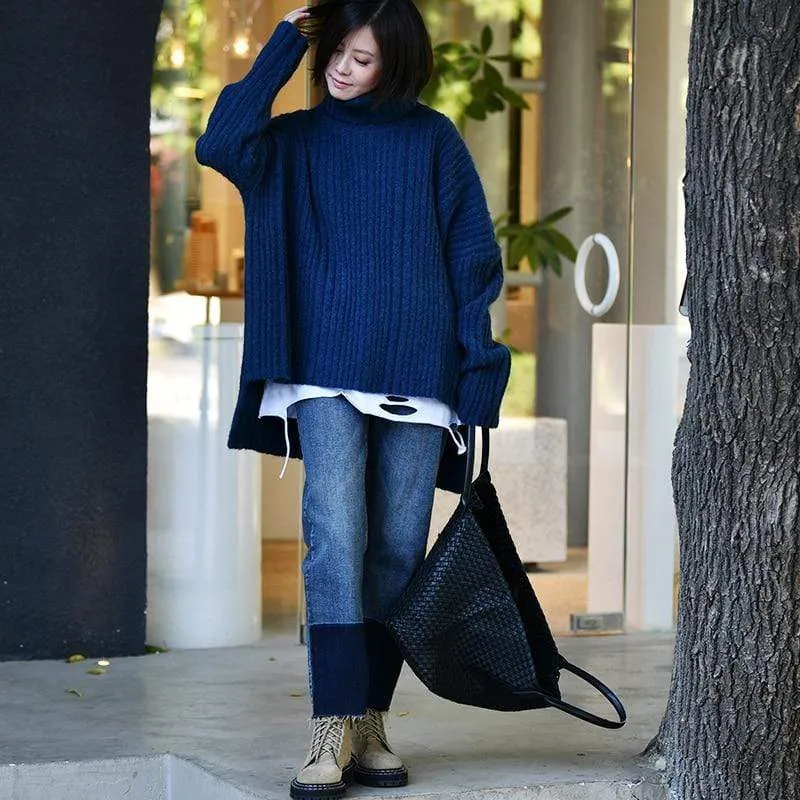 Daniella Oversized Turtleneck Sweater