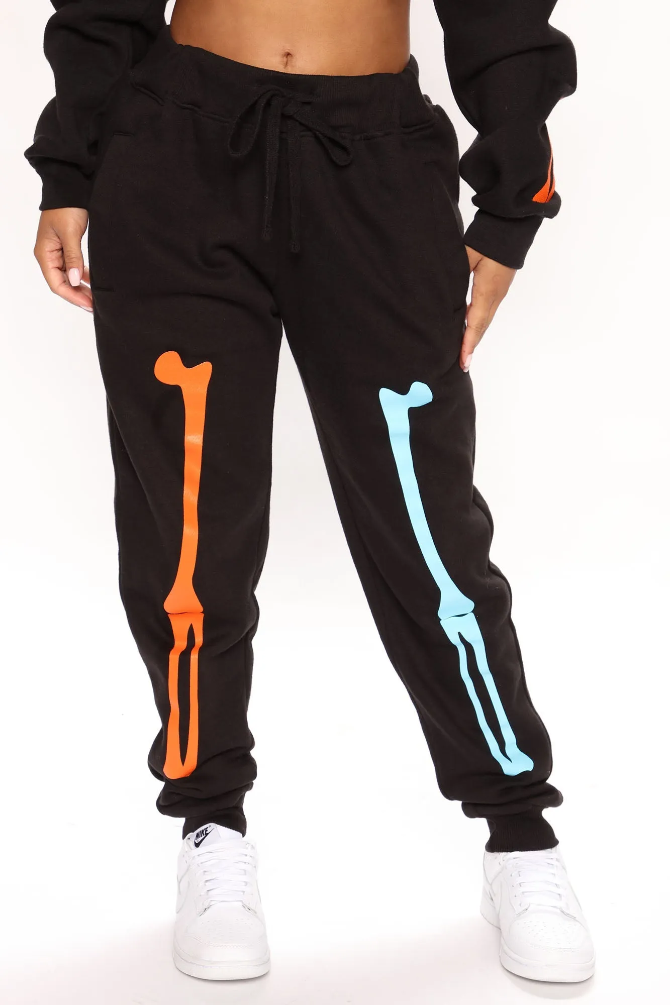 Dead Inside Jogger Pant - Black