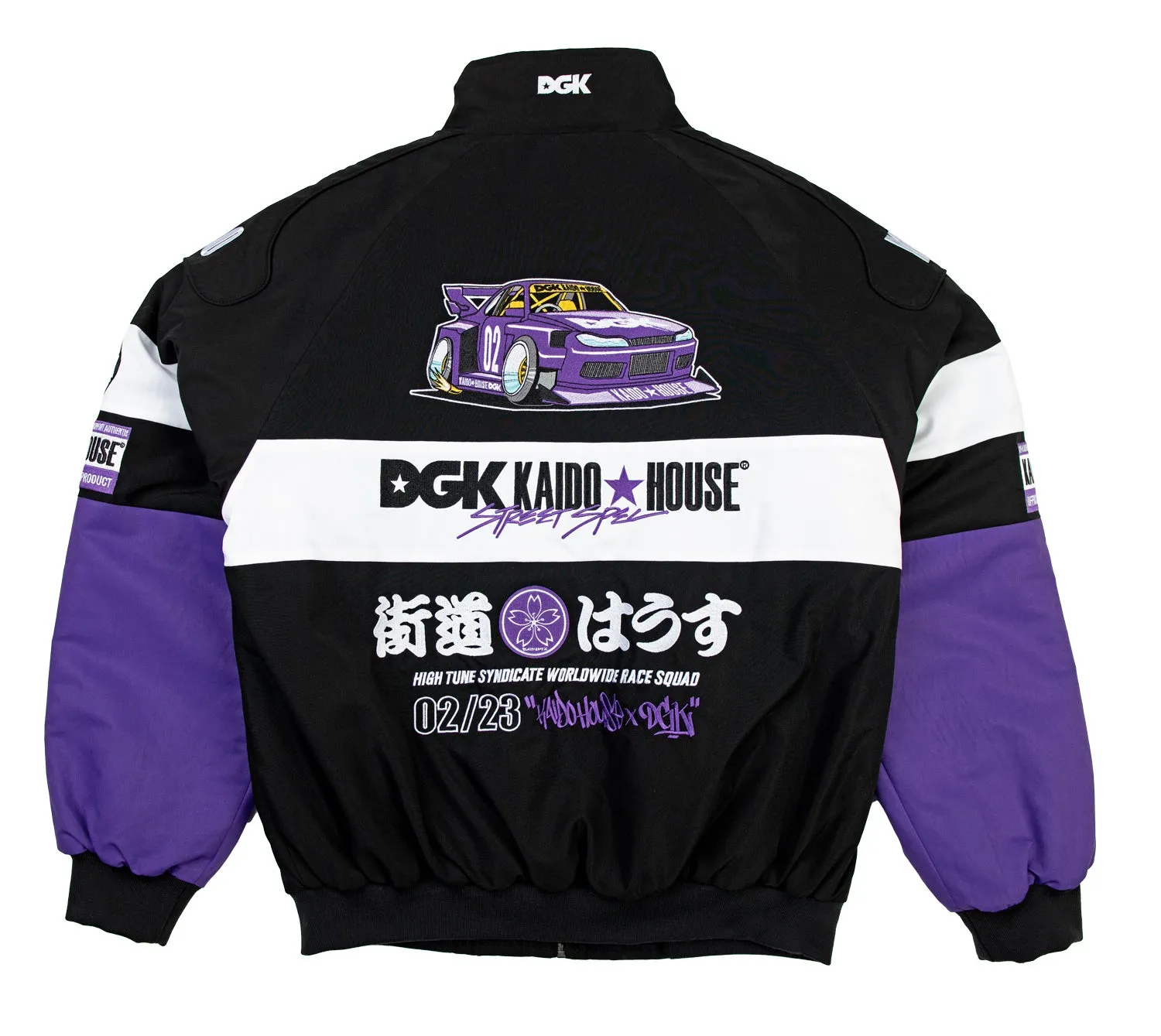 DGK x Kaido House Roulette Racer Jacket - Multi