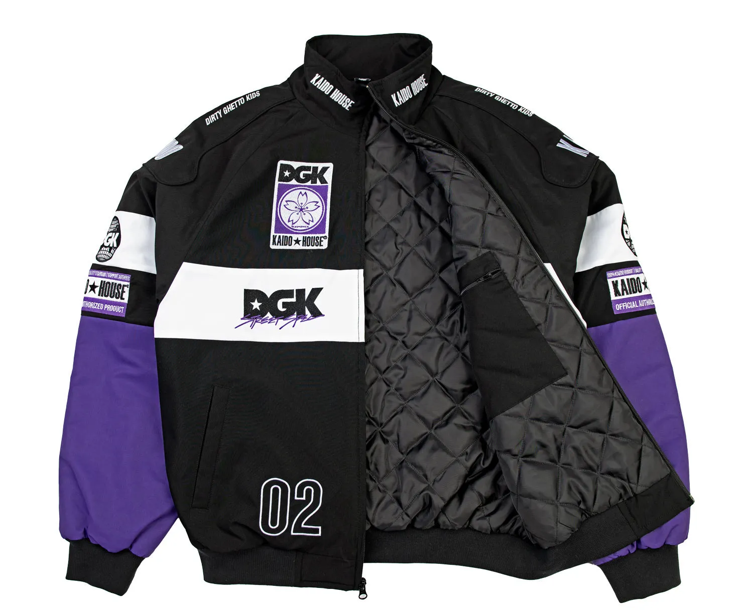 DGK x Kaido House Roulette Racer Jacket - Multi