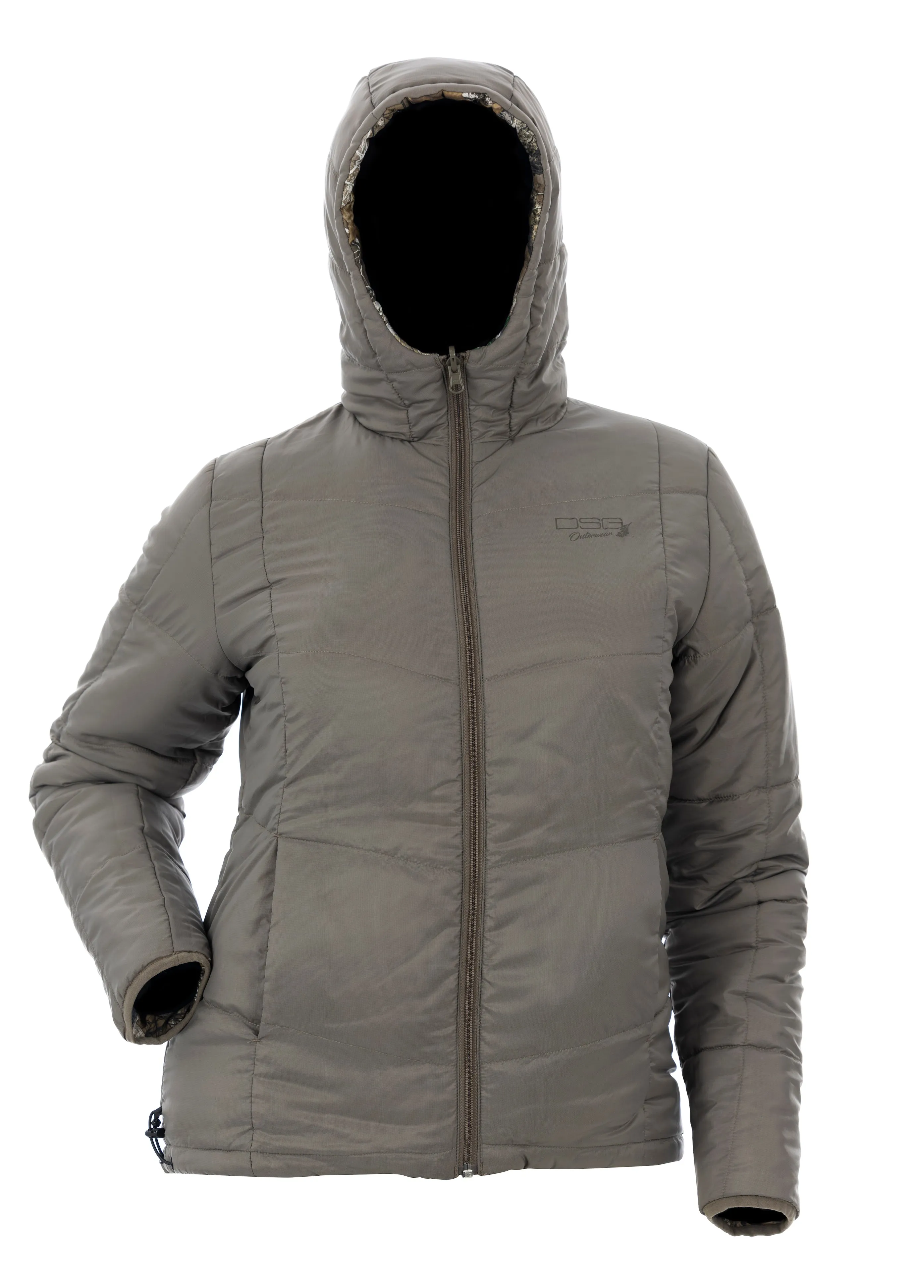 DSG Reversible Plus Size Puffer Jacket