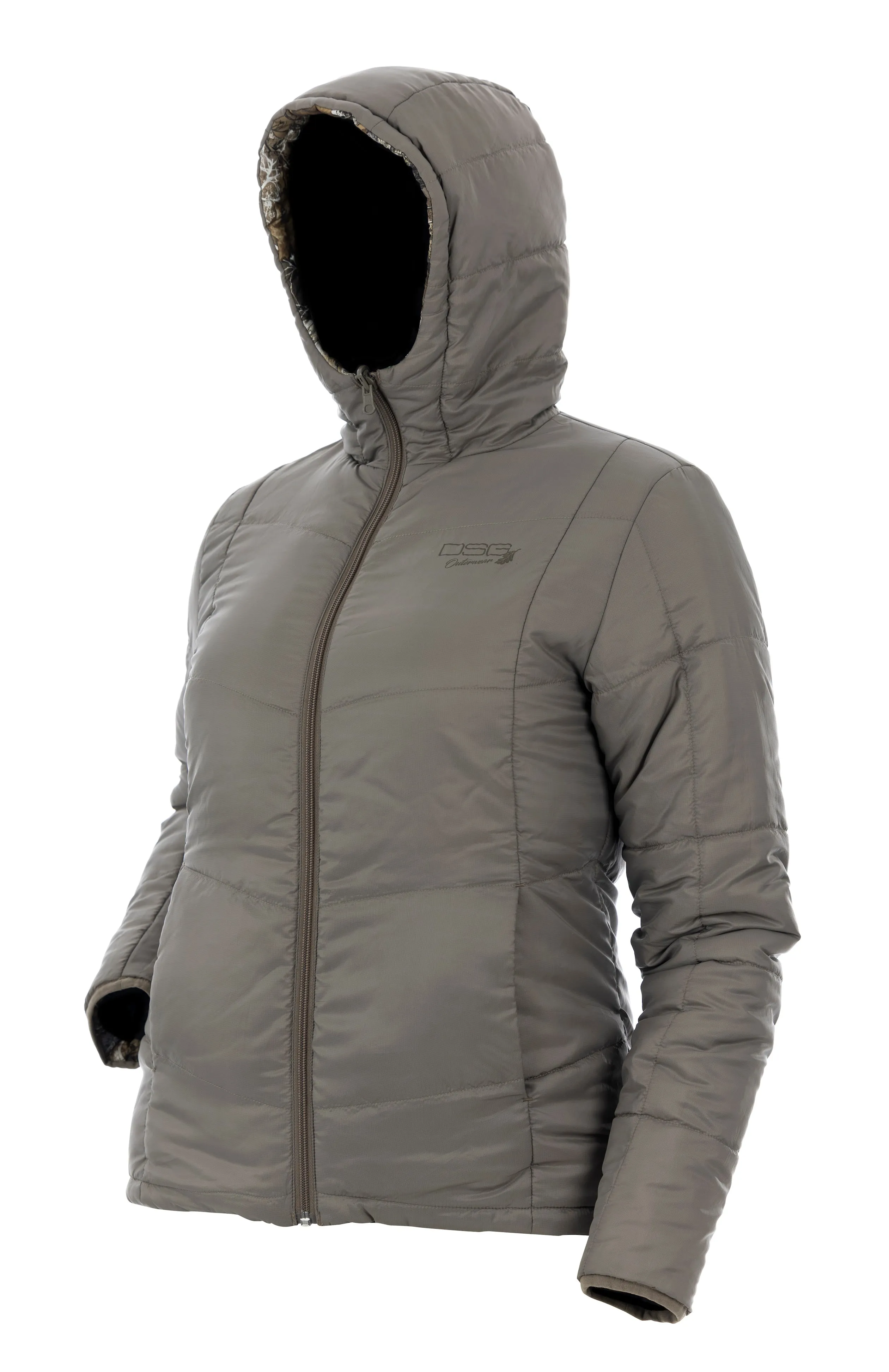 DSG Reversible Plus Size Puffer Jacket